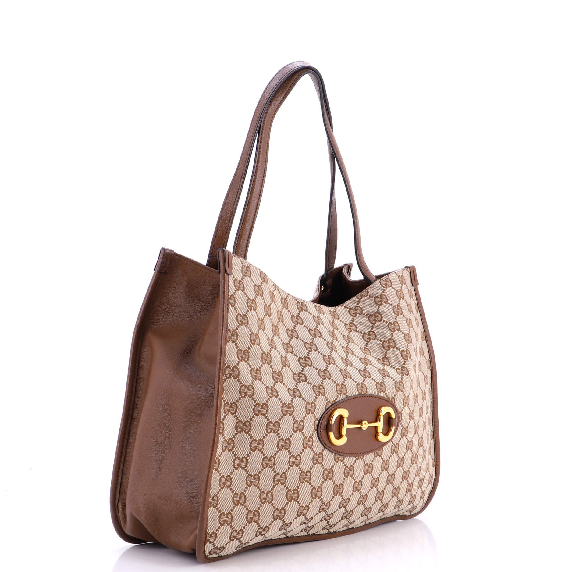 Horsebit 1955 Tote GG Canvas with Leather Medium - Image 2