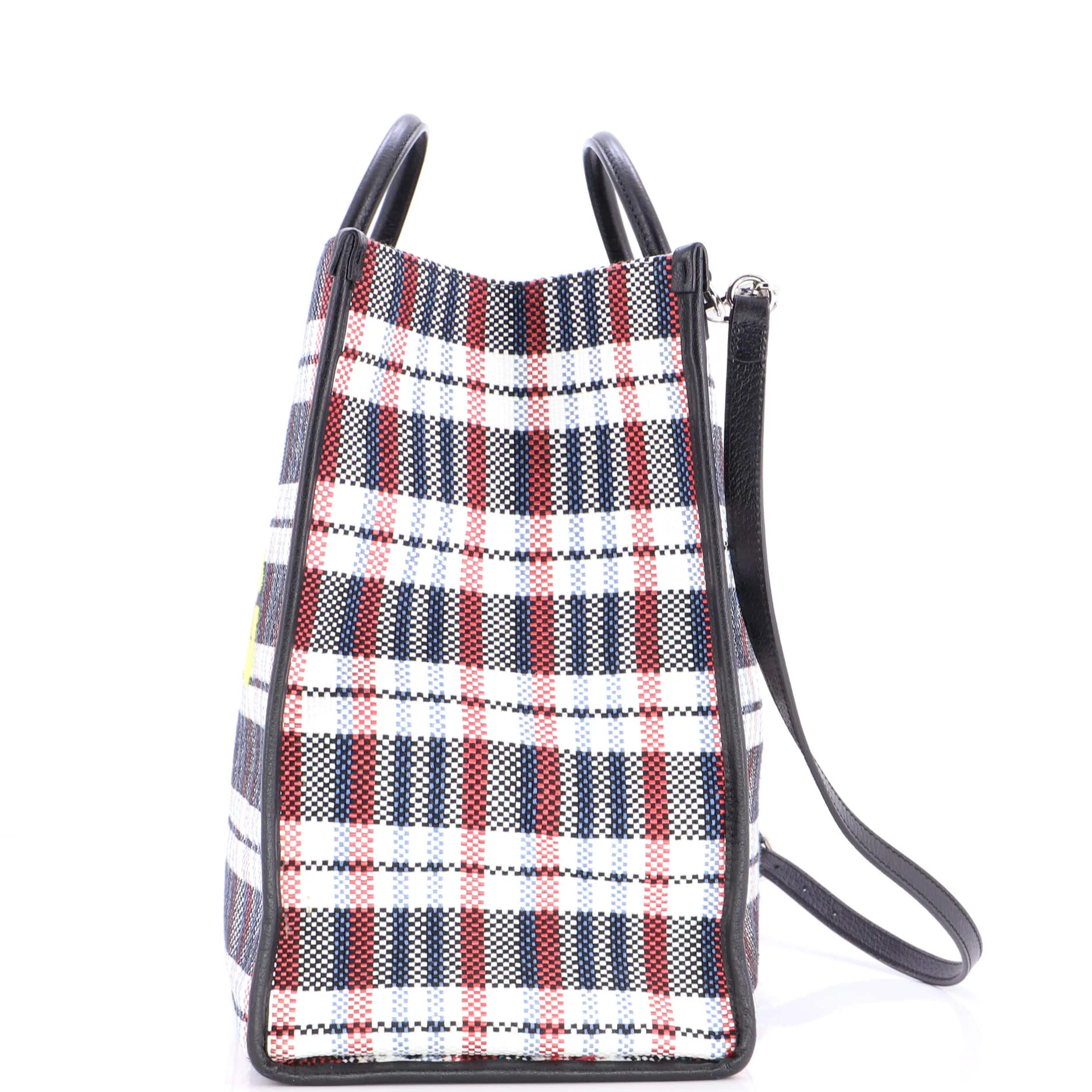 ICCUG Tote Embroidered Faux Raffia Large - Image 6