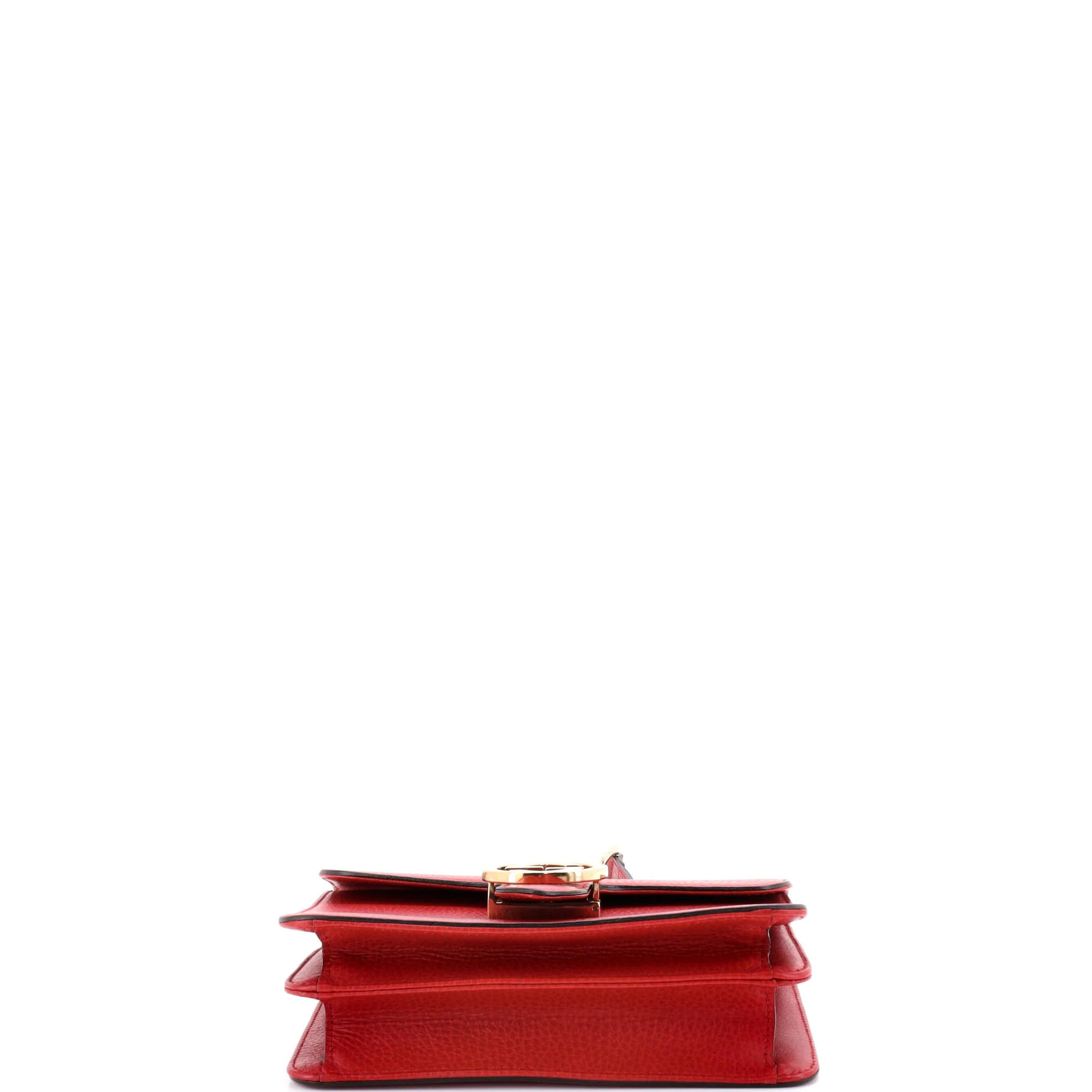 Interlocking Shoulder Bag Leather Small - Image 4