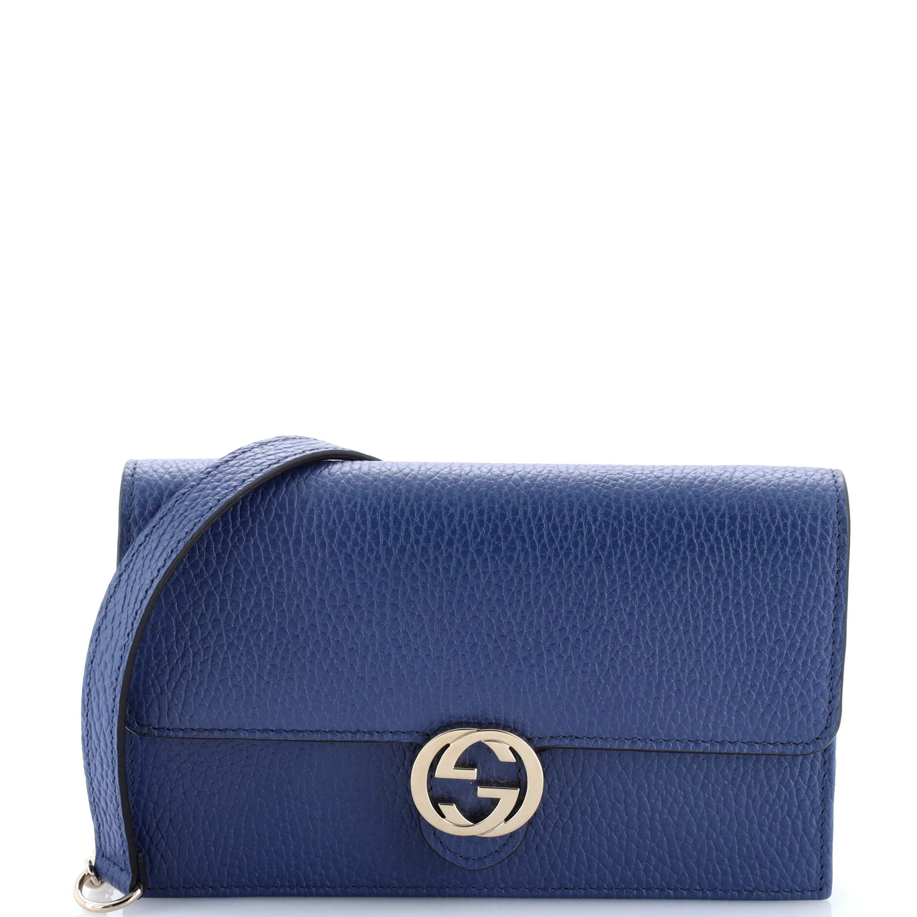 Interlocking Wallet on Chain Leather