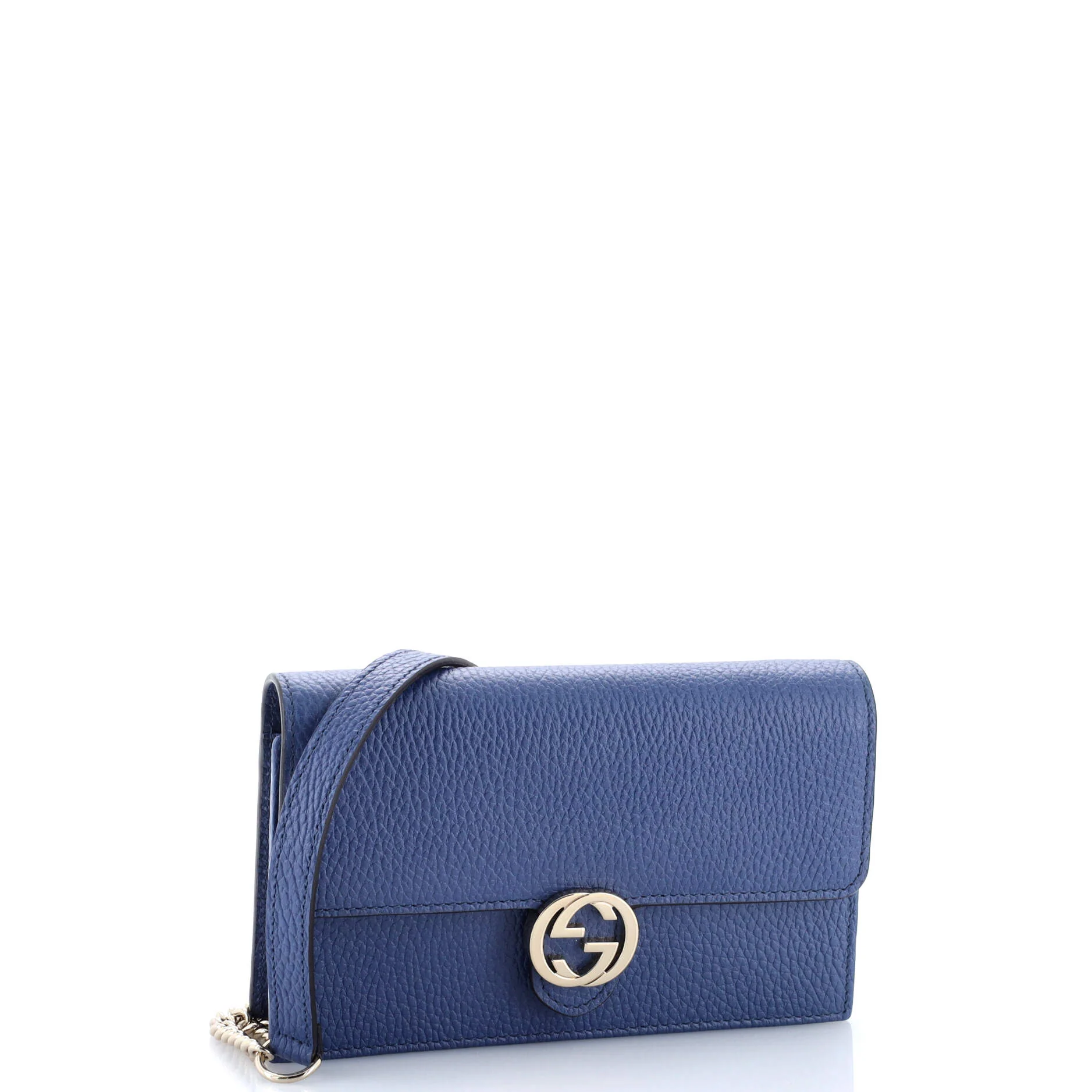 Interlocking Wallet on Chain Leather - Image 2