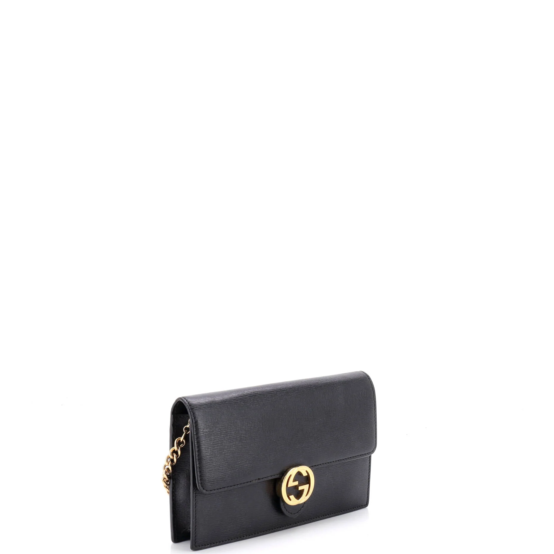 Interlocking Wallet on Chain Leather - Image 2