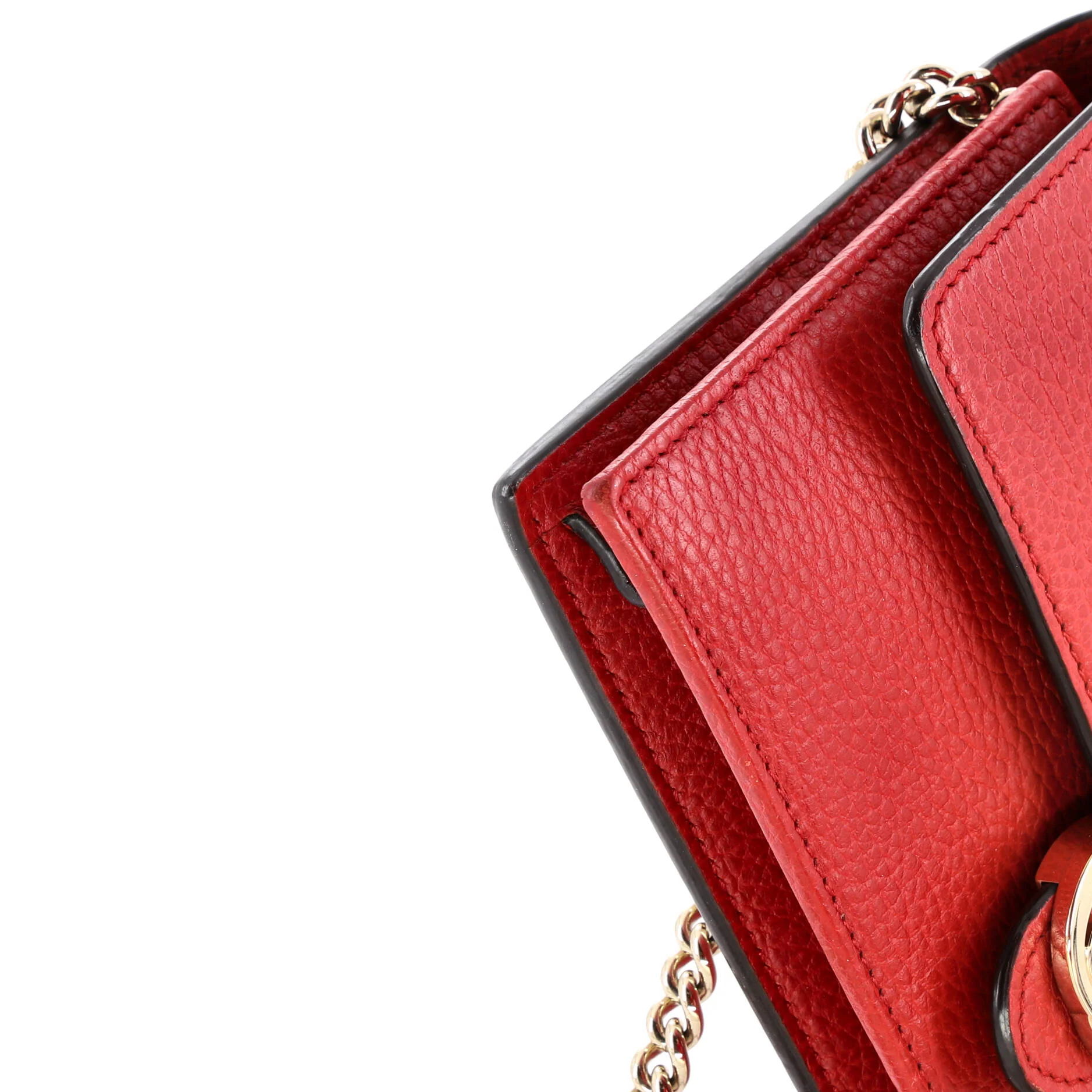 Interlocking Wallet on Chain Leather - Image 7