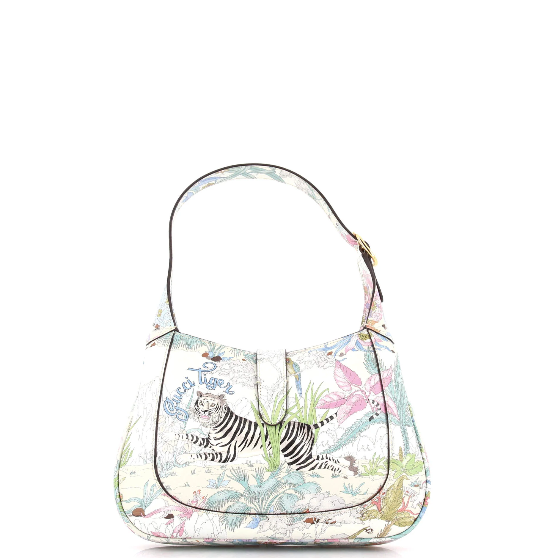 Jackie 1961 Hobo Printed Leather Small - Image 3