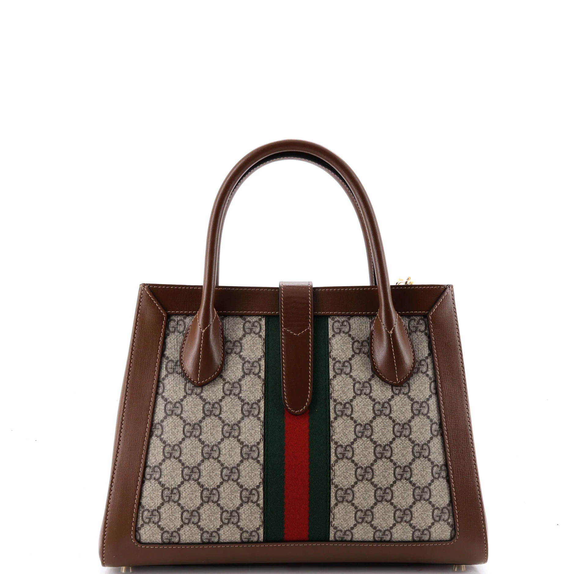 Jackie 1961 Web Tote GG Canvas and Leather Medium - Image 3