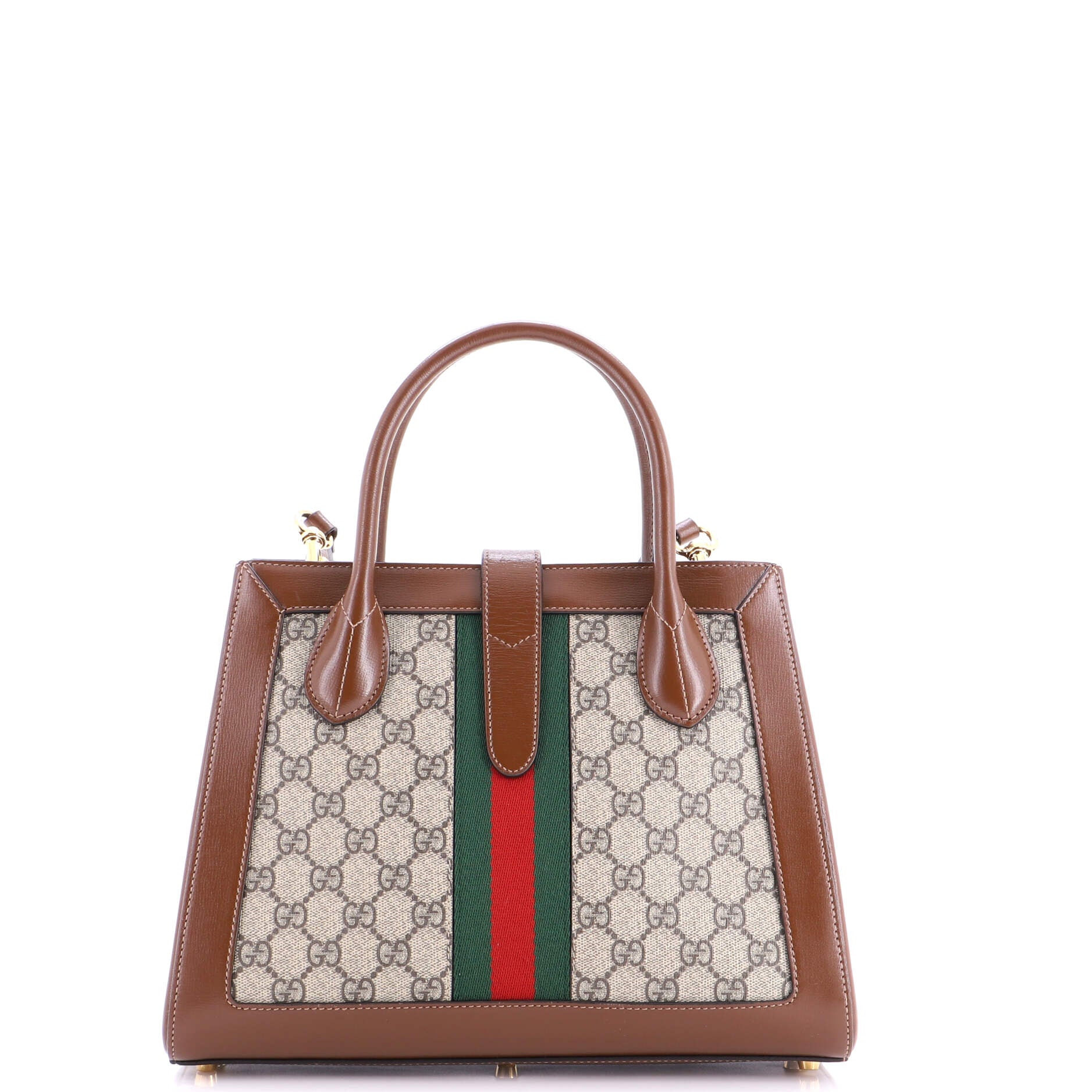 Jackie 1961 Web Tote GG Canvas and Leather Medium - Image 3