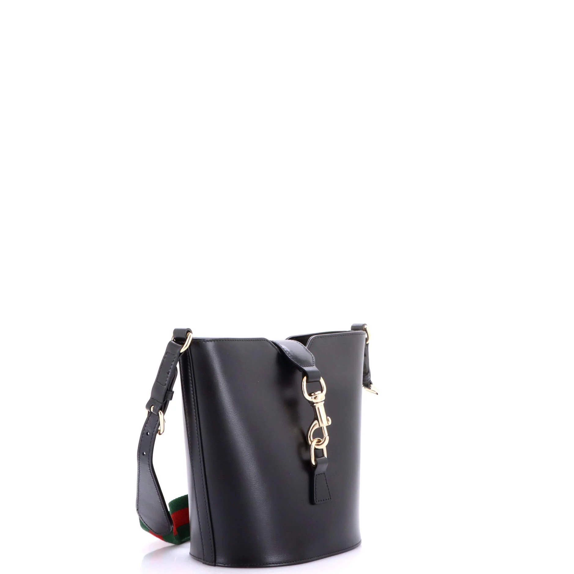Jackie Web Bucket Bag Leather - Image 2