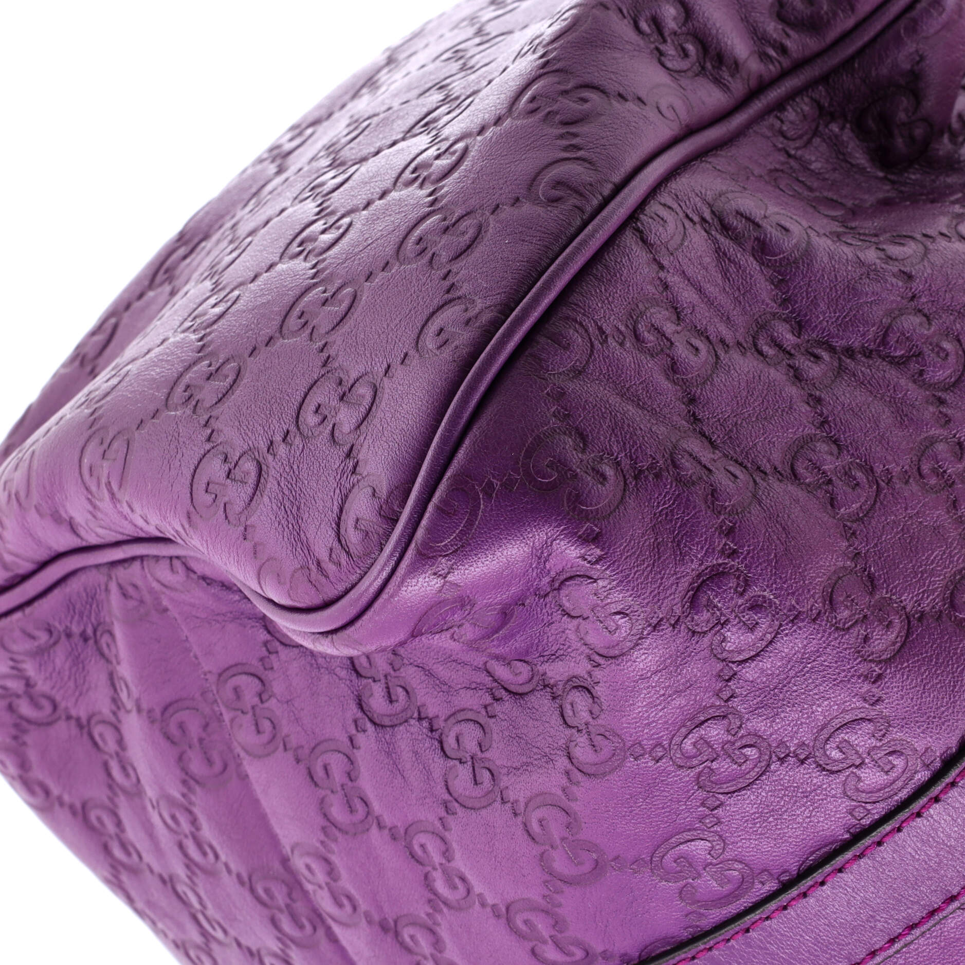 Joy Boston Bag Guccissima Leather Medium - Image 6