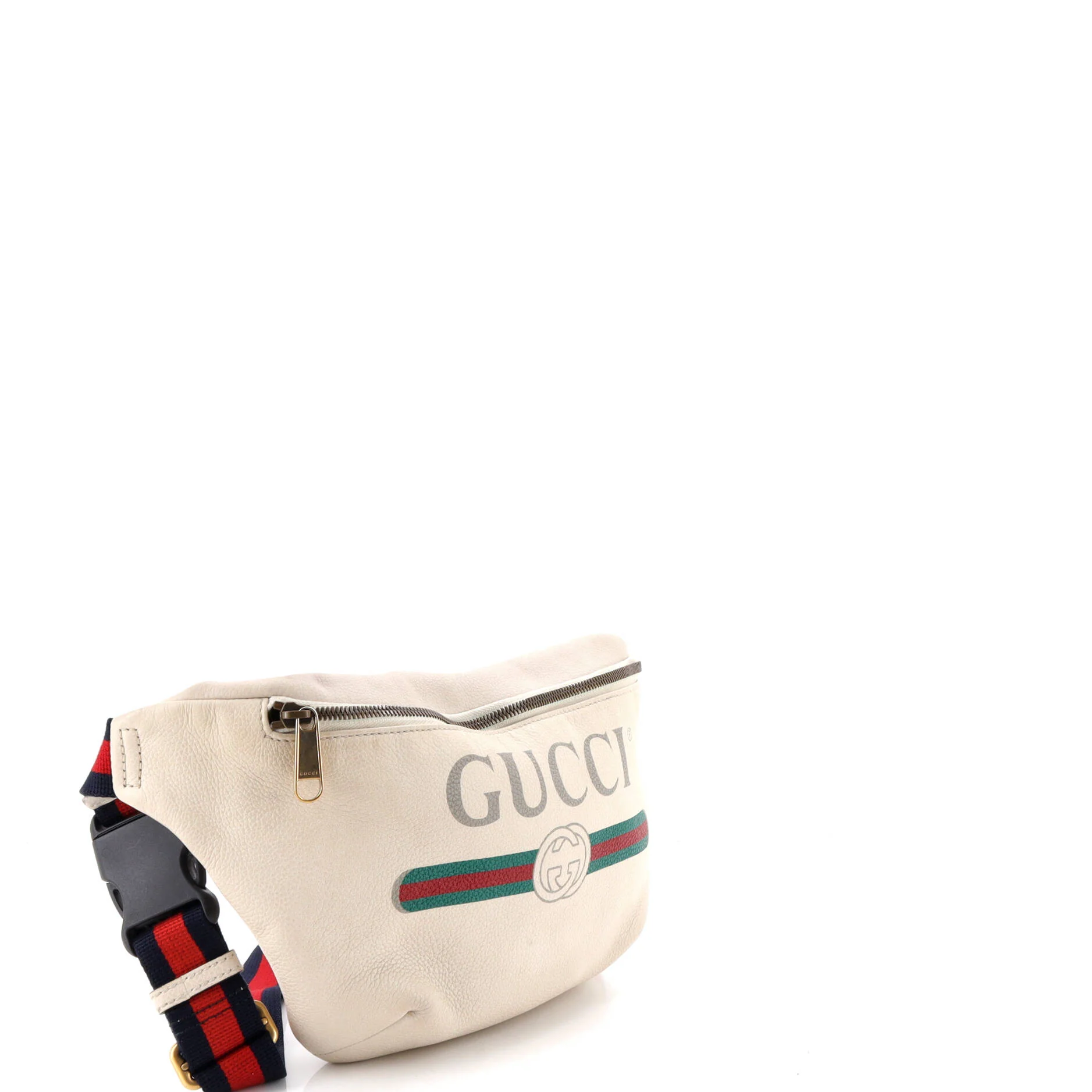 Logo Belt Bag Printed Leather Small - Image 2