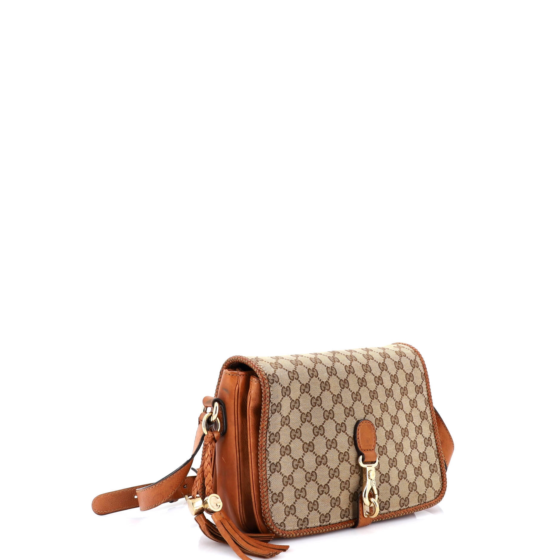 Marrakech Messenger Bag GG Canvas with Leather Medium - Image 2
