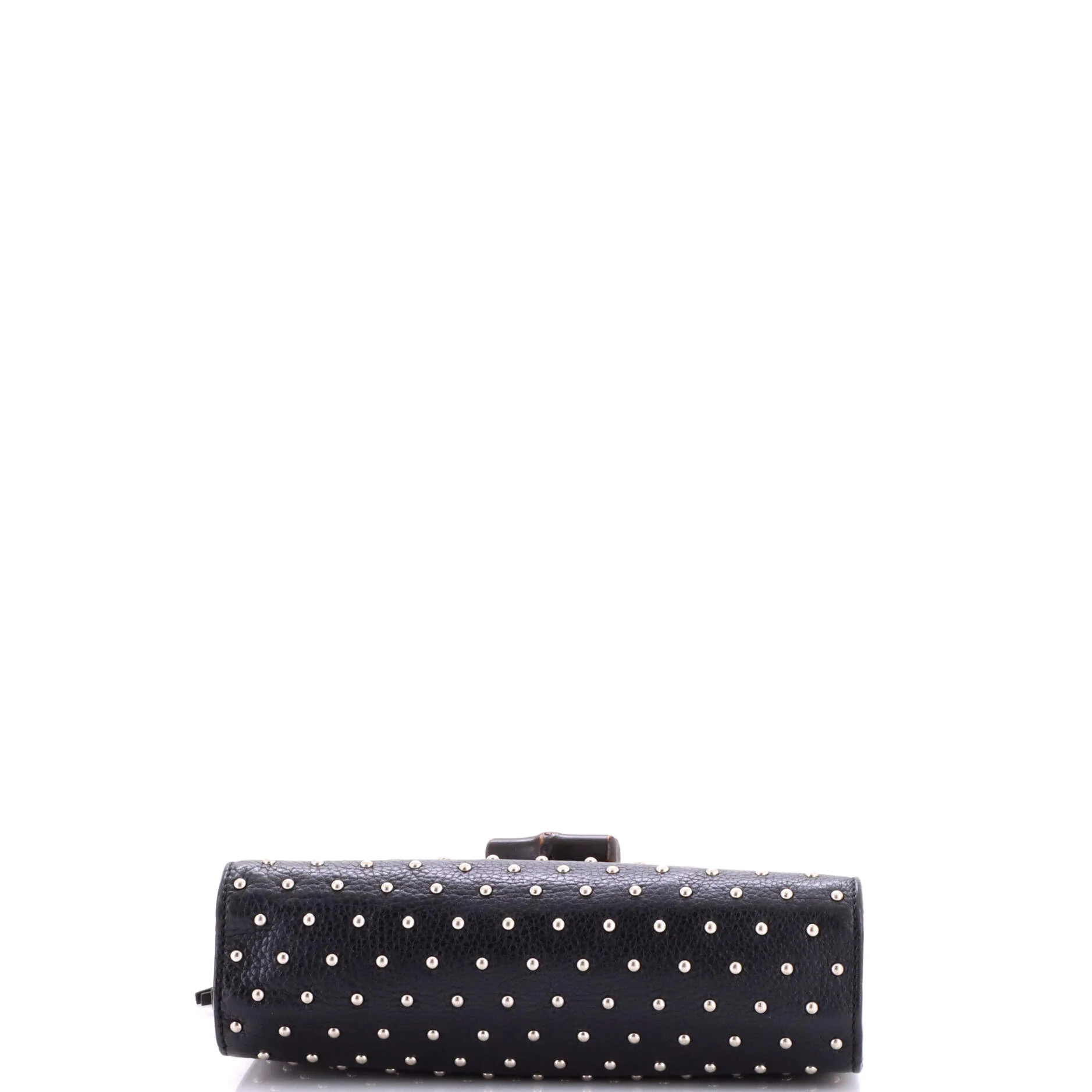 Miss Bamboo Shoulder Bag Studded Leather Medium - Image 4