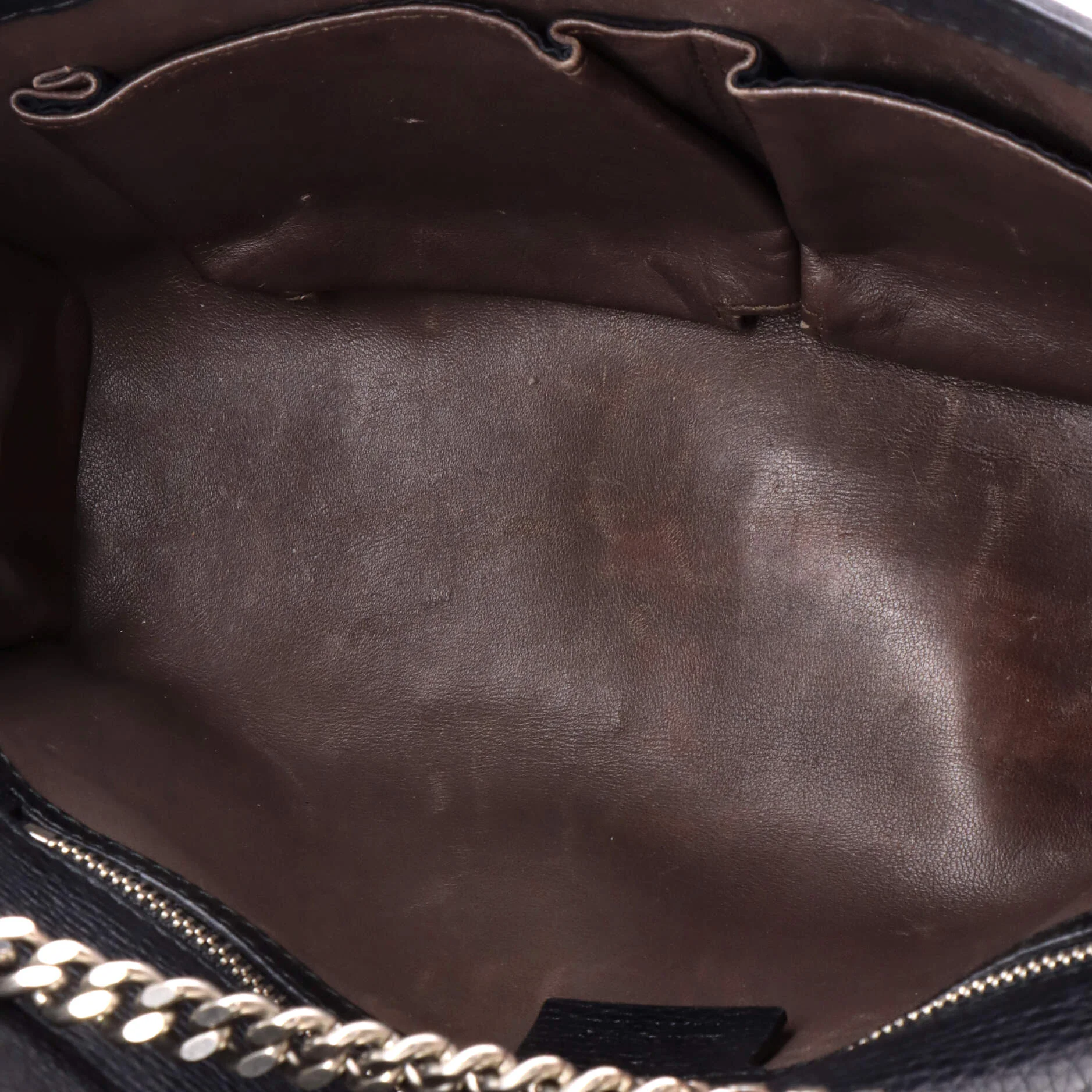 Miss Bamboo Shoulder Bag Studded Leather Medium - Image 5