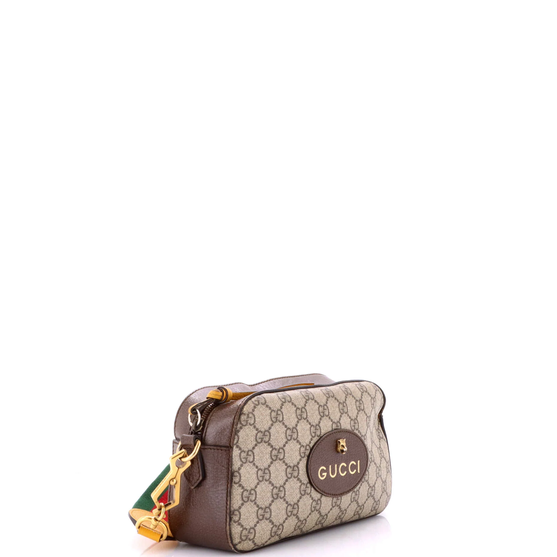 Neo Vintage Camera Messenger Bag GG Coated Canvas - Image 2