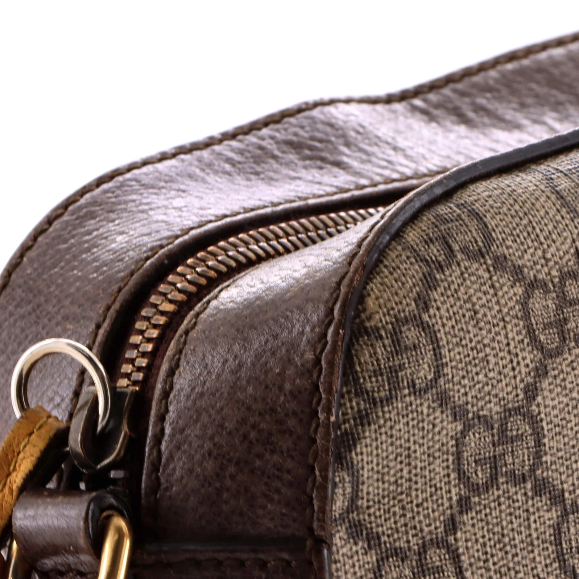 Neo Vintage Camera Messenger Bag GG Coated Canvas - Image 6