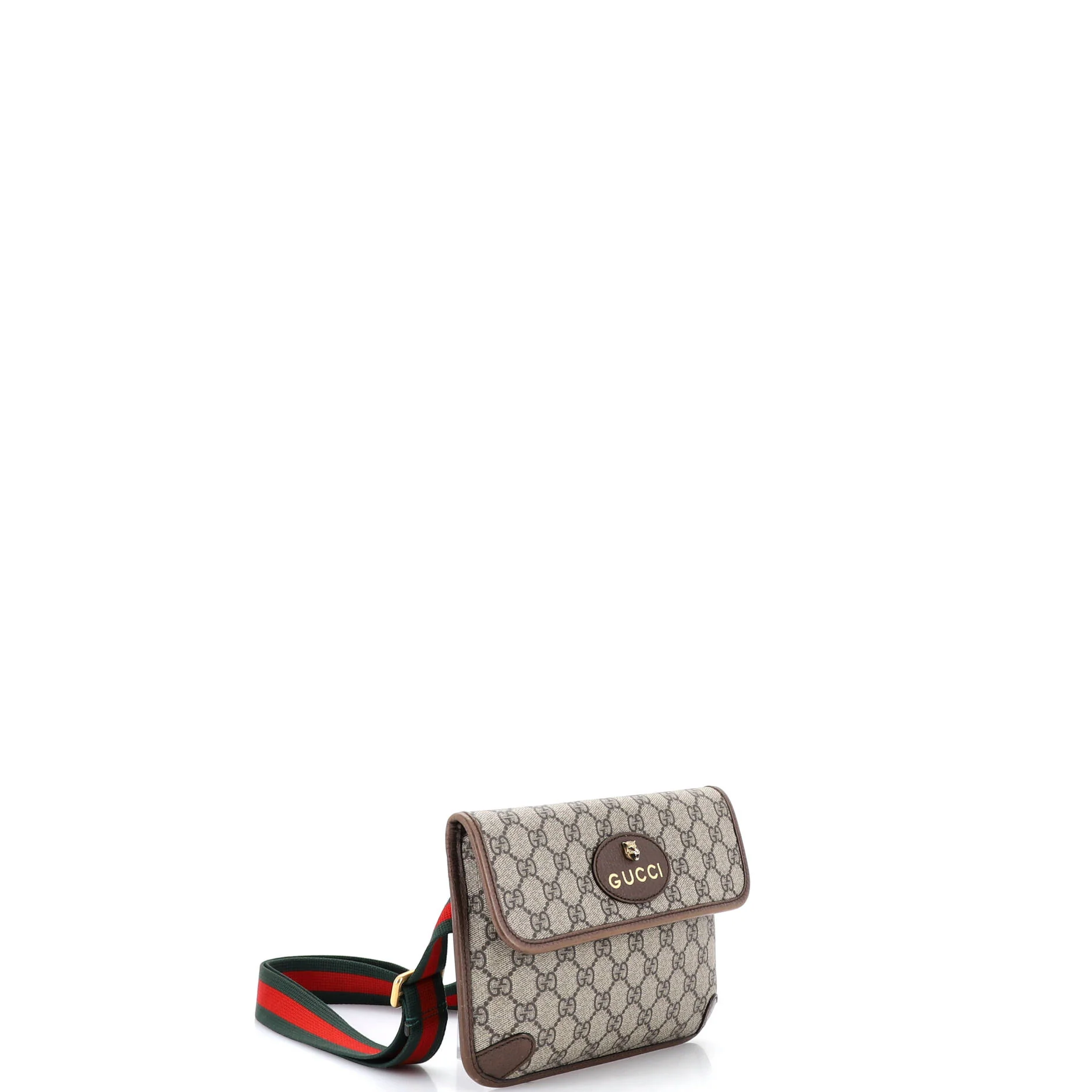 Neo Vintage Flap Belt Bag GG Coated Canvas - Image 2