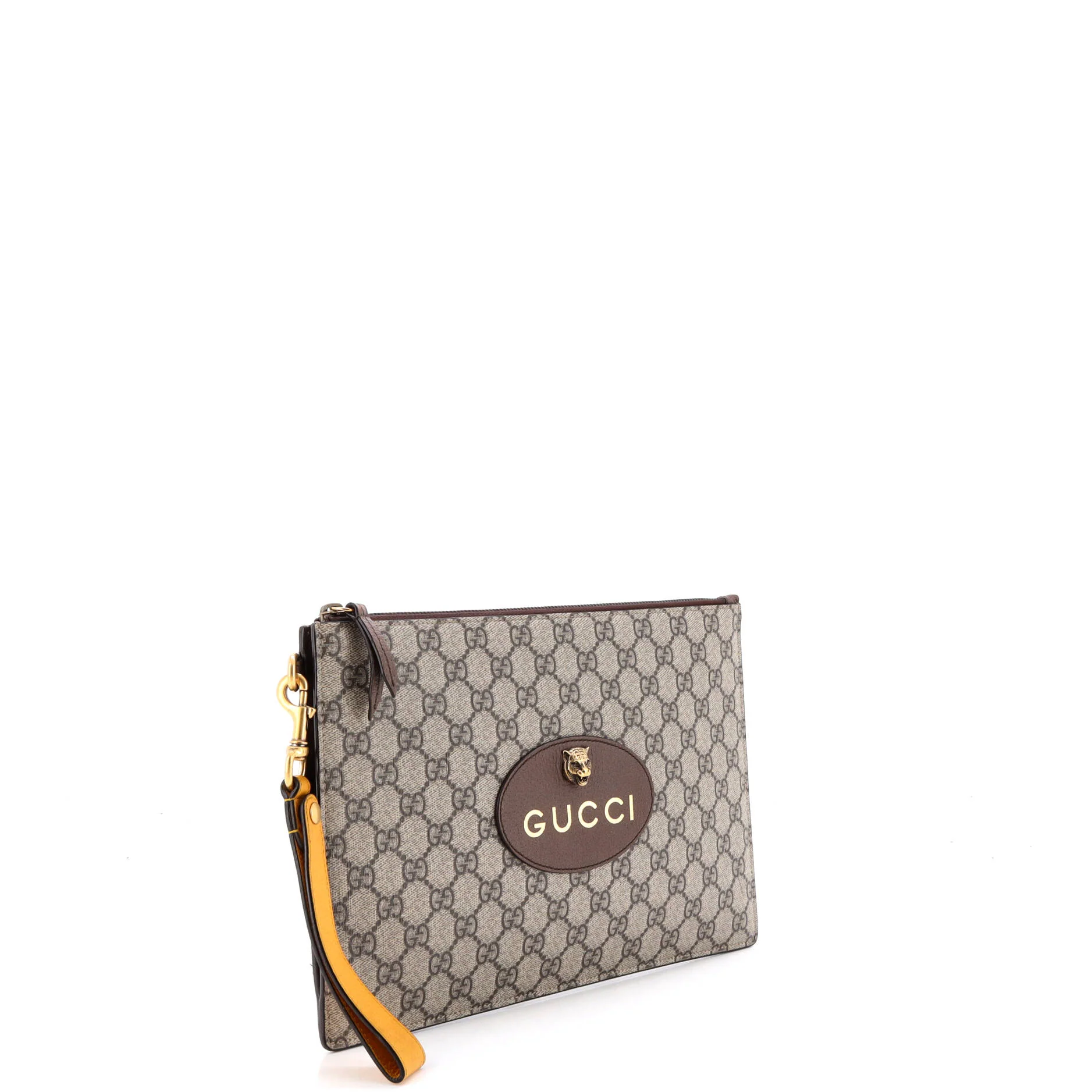 Neo Vintage Wristlet Pouch GG Coated Canvas - Image 2