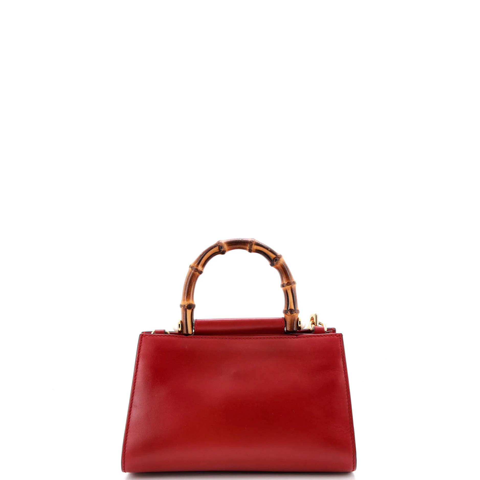 Nymphaea Top Handle Bag Leather Mini - Image 3