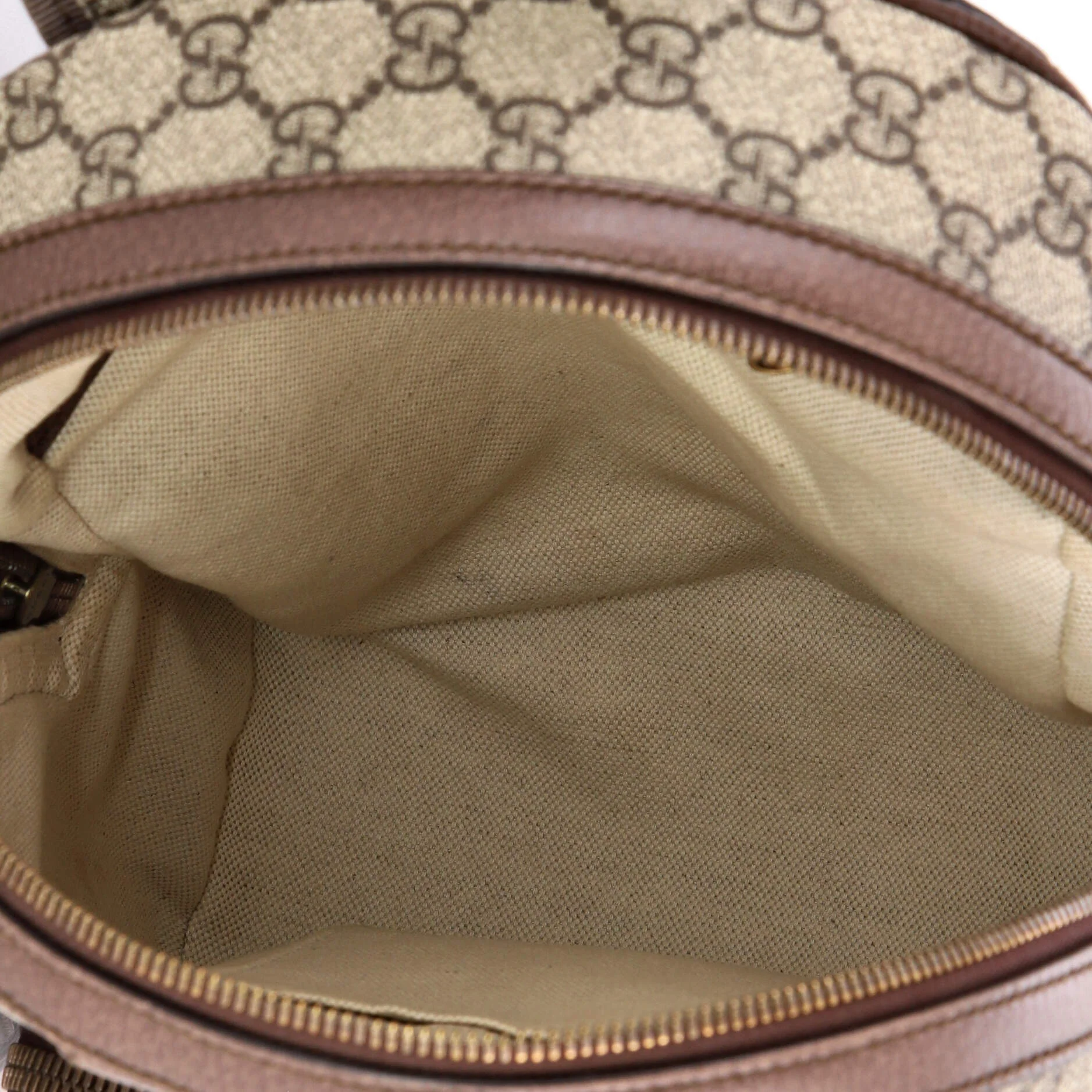 Ophidia Backpack GG Coated Canvas and Leather Small - Image 5
