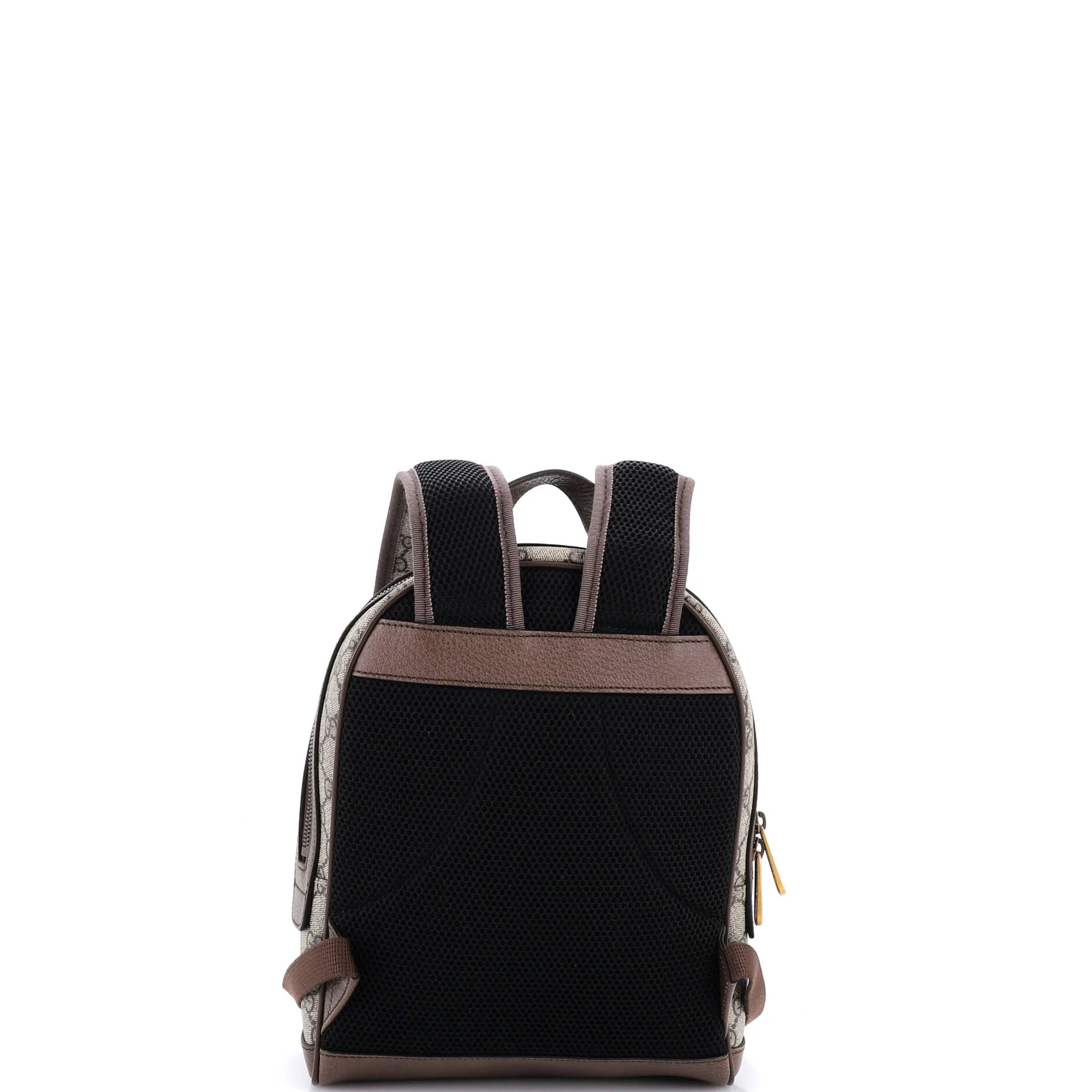 Ophidia Backpack GG Coated Canvas and Leather Small - Image 3