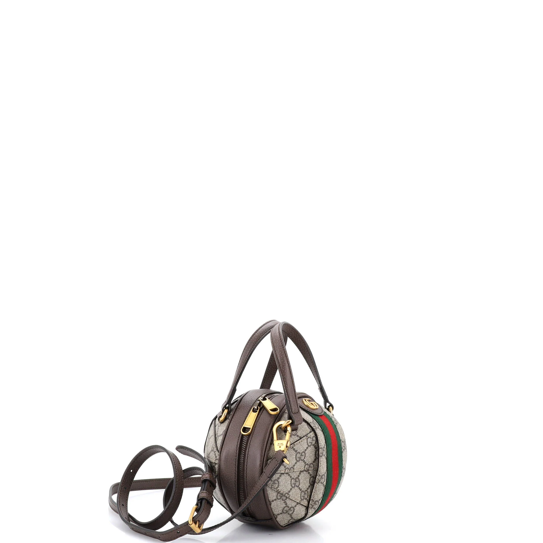 Ophidia Basketball Bag GG Coated Canvas Mini - Image 2
