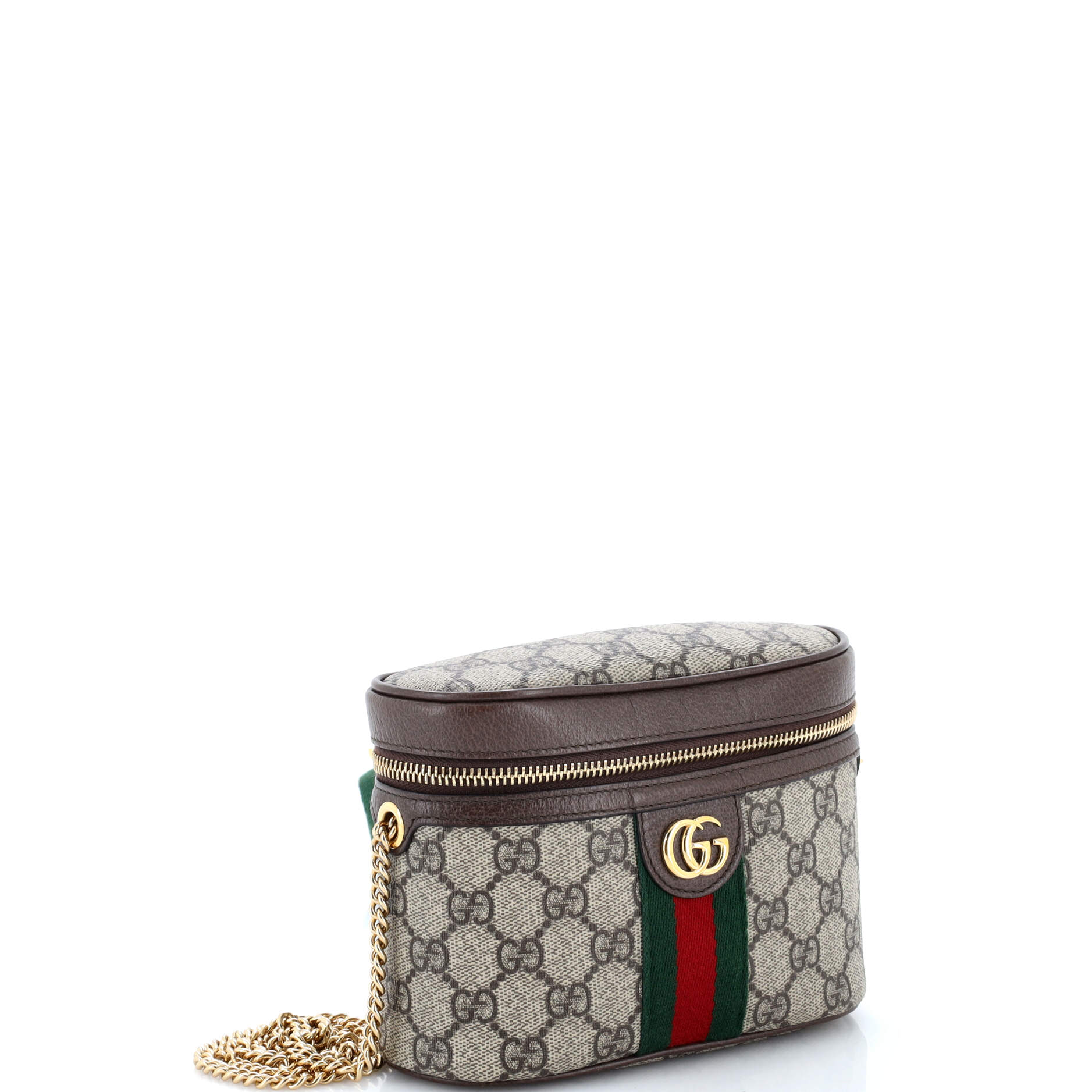 Ophidia Chain Belt Bag GG Coated Canvas Small - Image 2