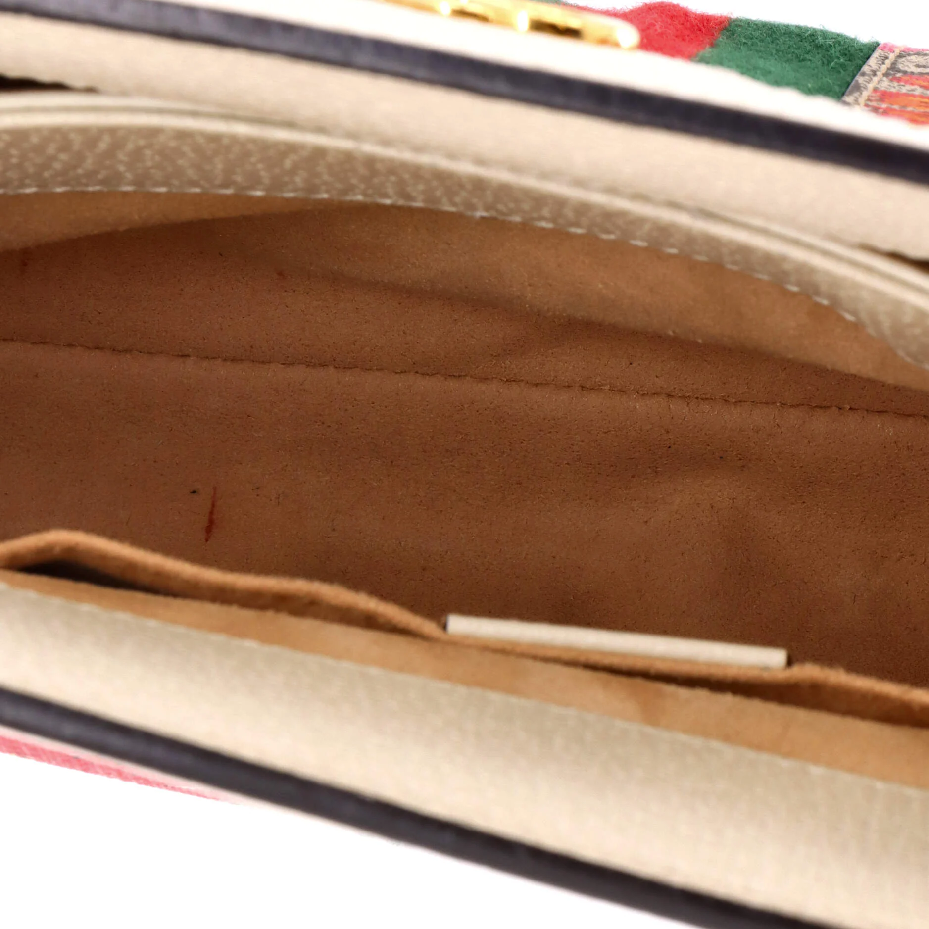 Ophidia Chain Shoulder Bag Flora GG Coated Canvas Small - Image 5