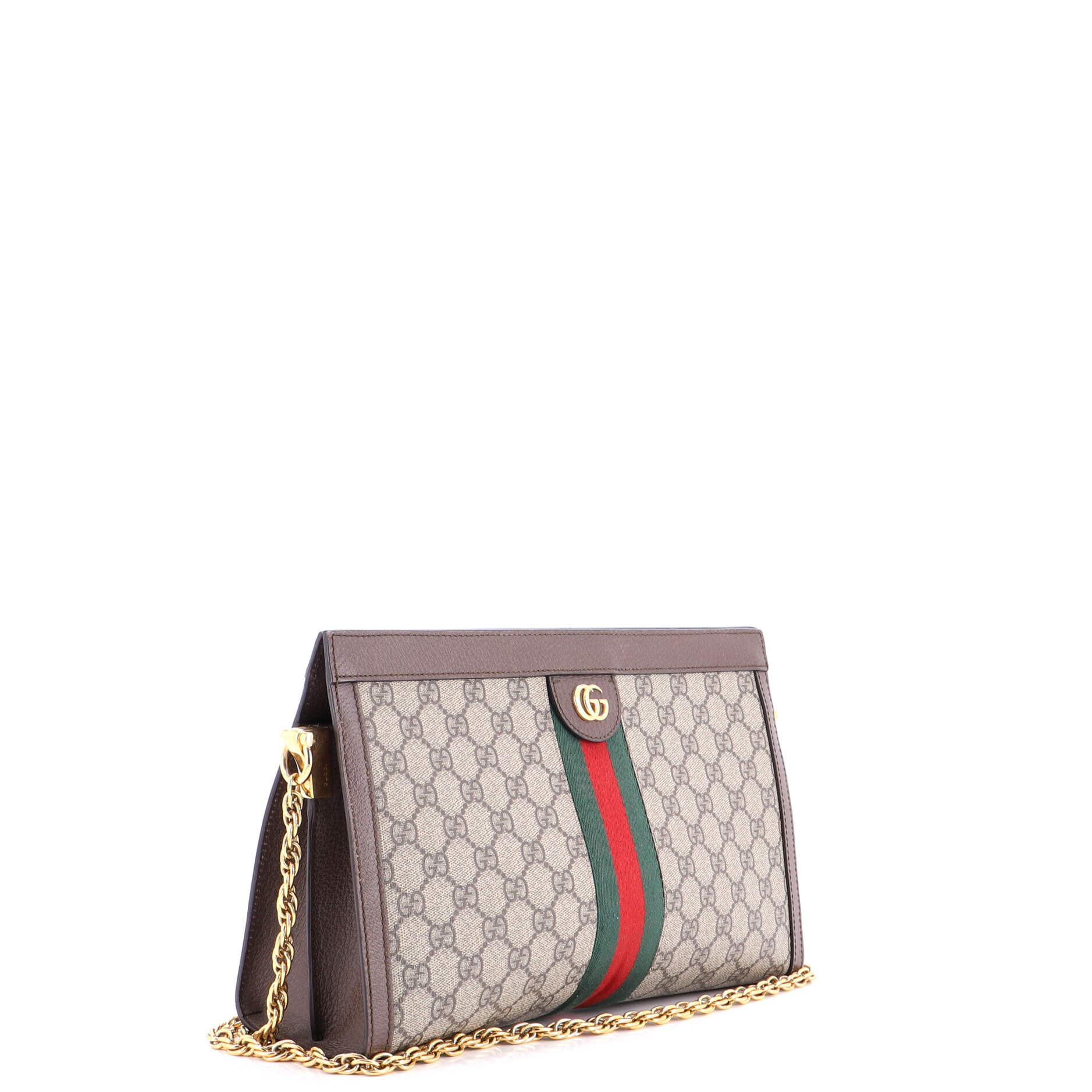 Ophidia Chain Shoulder Bag GG Coated Canvas Medium - Image 2