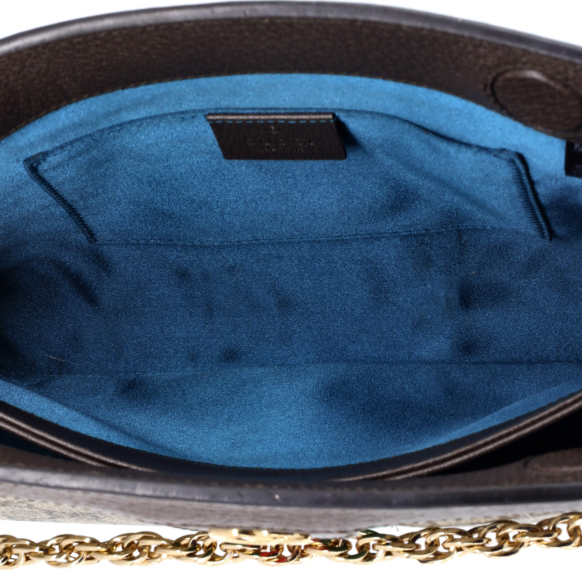 Ophidia Chain Shoulder Bag GG Coated Canvas Small - Image 5