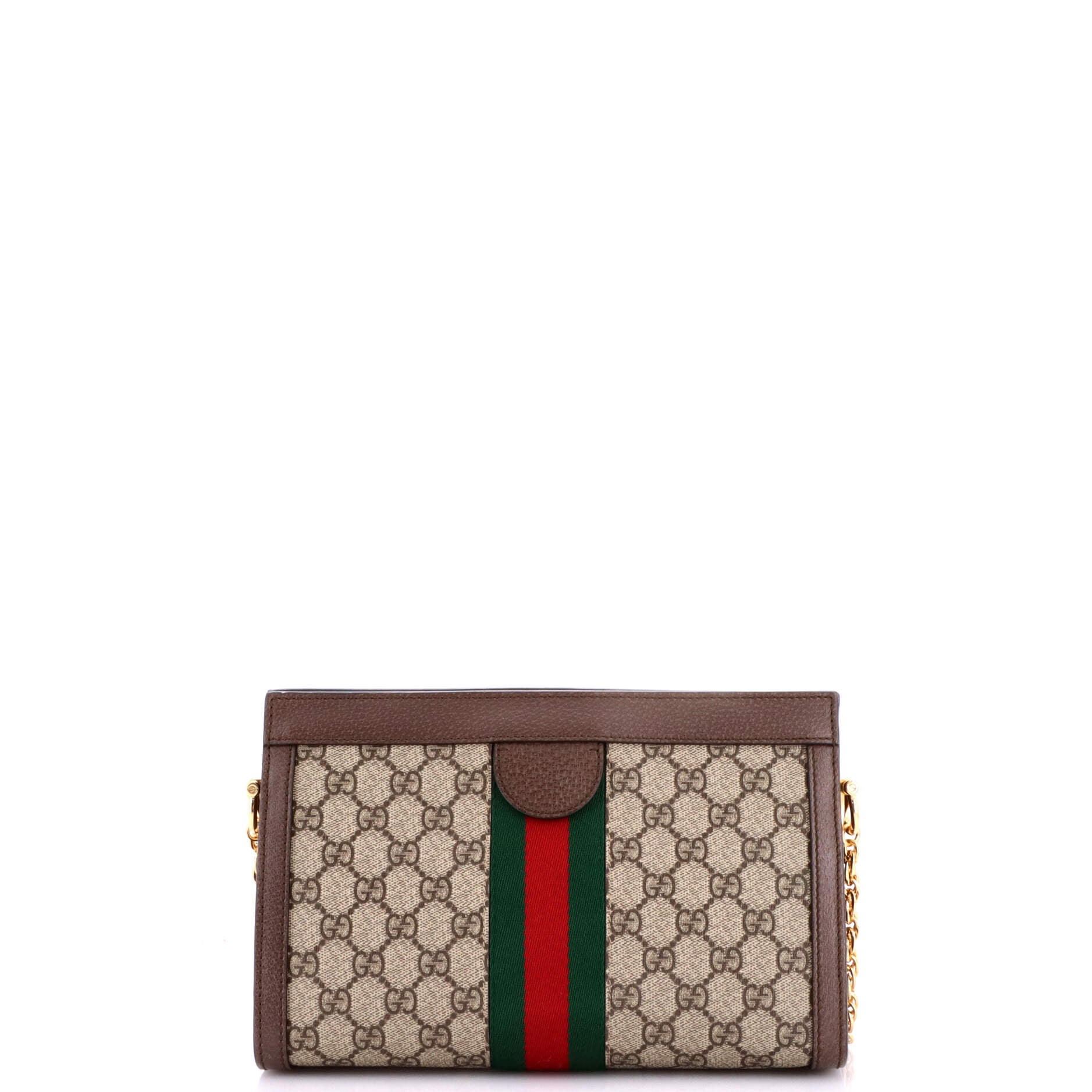 Ophidia Chain Shoulder Bag GG Coated Canvas Small - Image 3