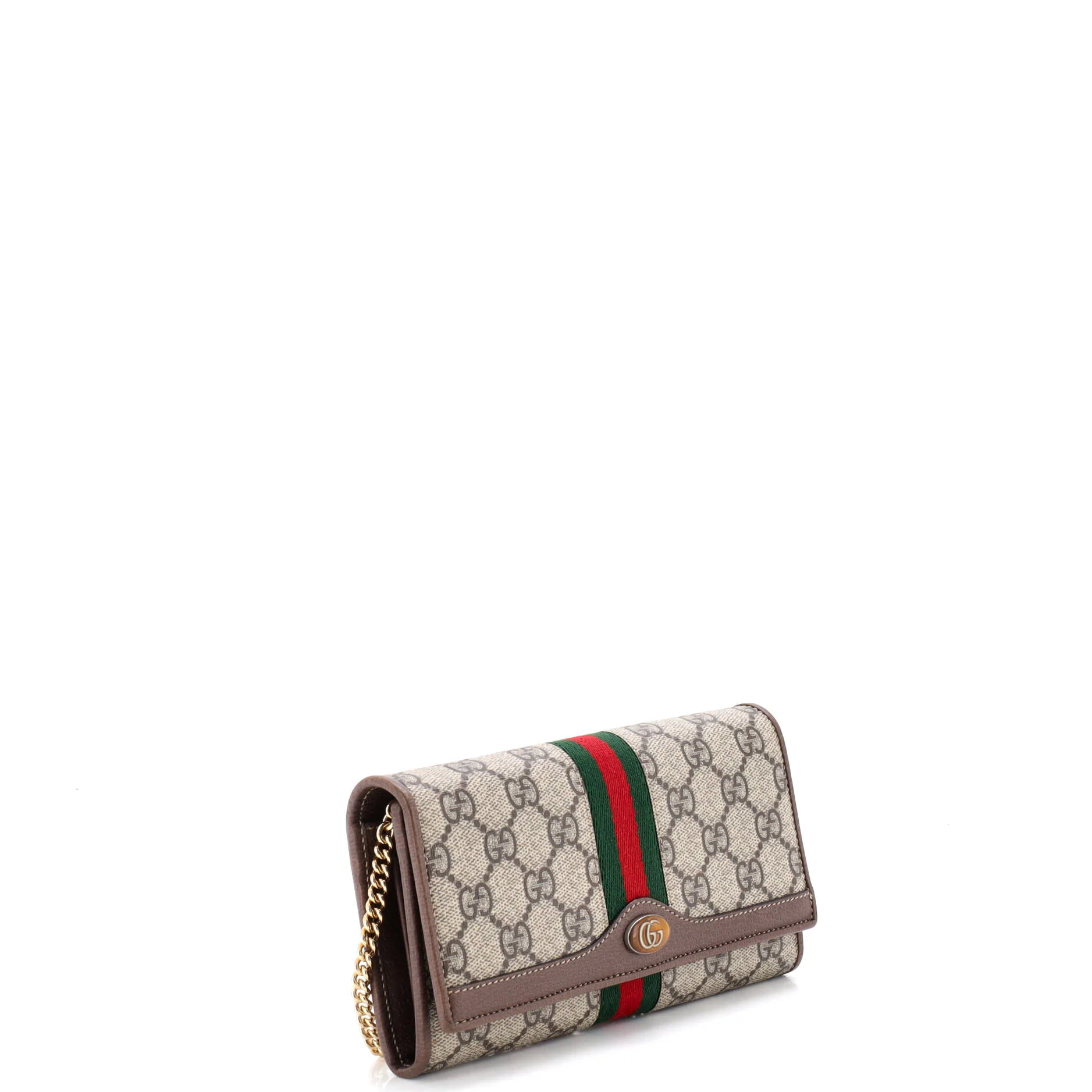 Ophidia Chain Wallet GG Coated Canvas - Image 2