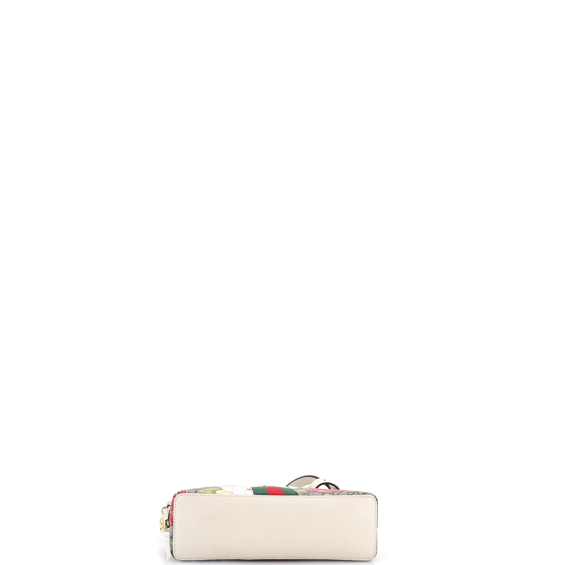 Ophidia Dome Shoulder Bag Flora GG Coated Canvas Small - Image 4