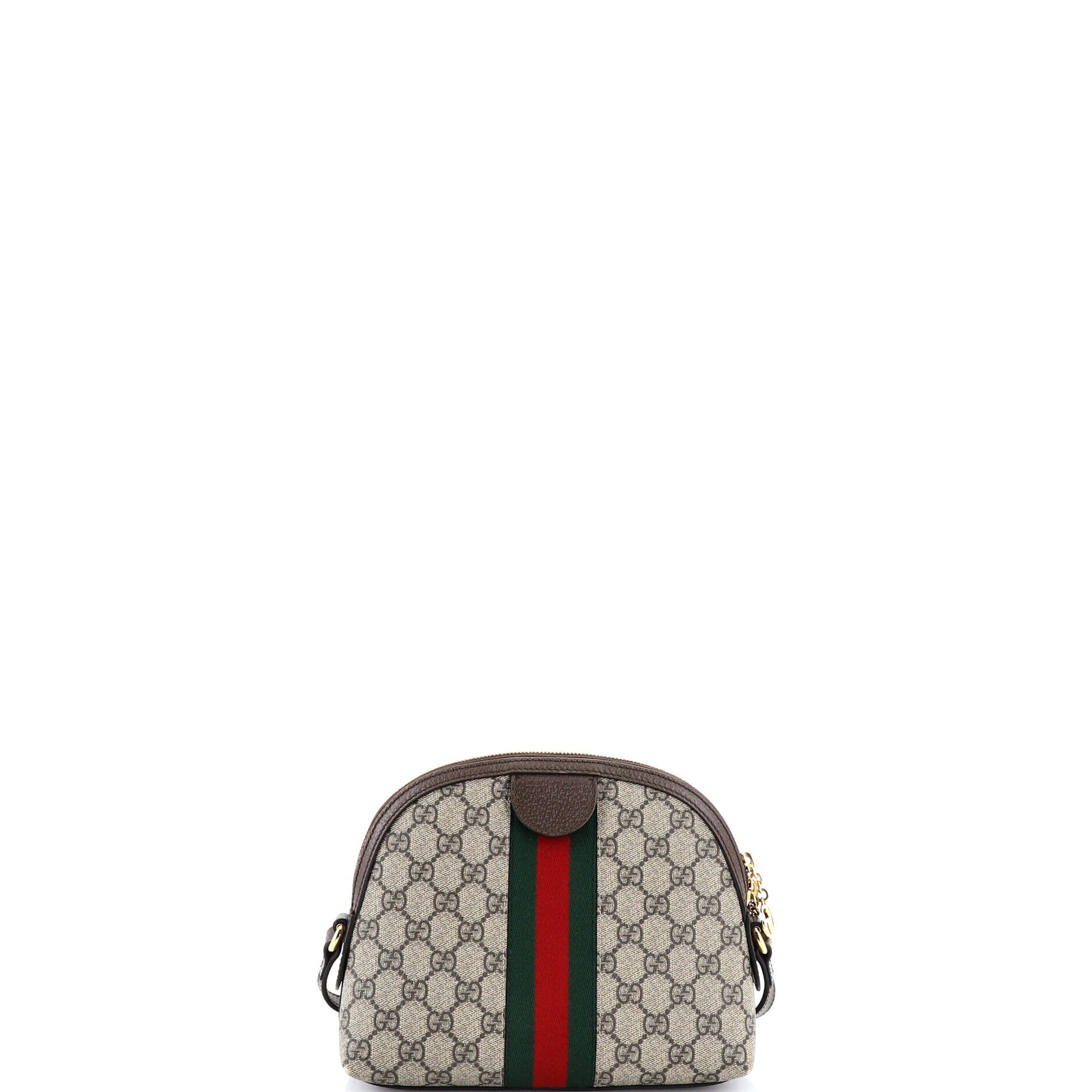 Ophidia Dome Shoulder Bag GG Coated Canvas Small - Image 3