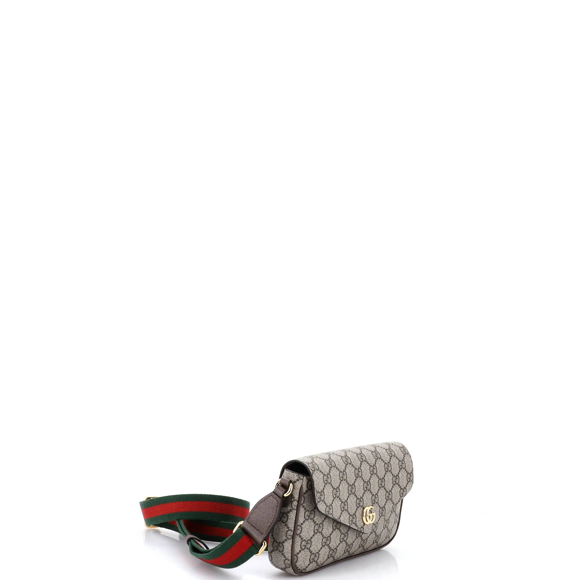 Ophidia Envelope Flap Shoulder Bag GG Coated Canvas Mini - Image 2