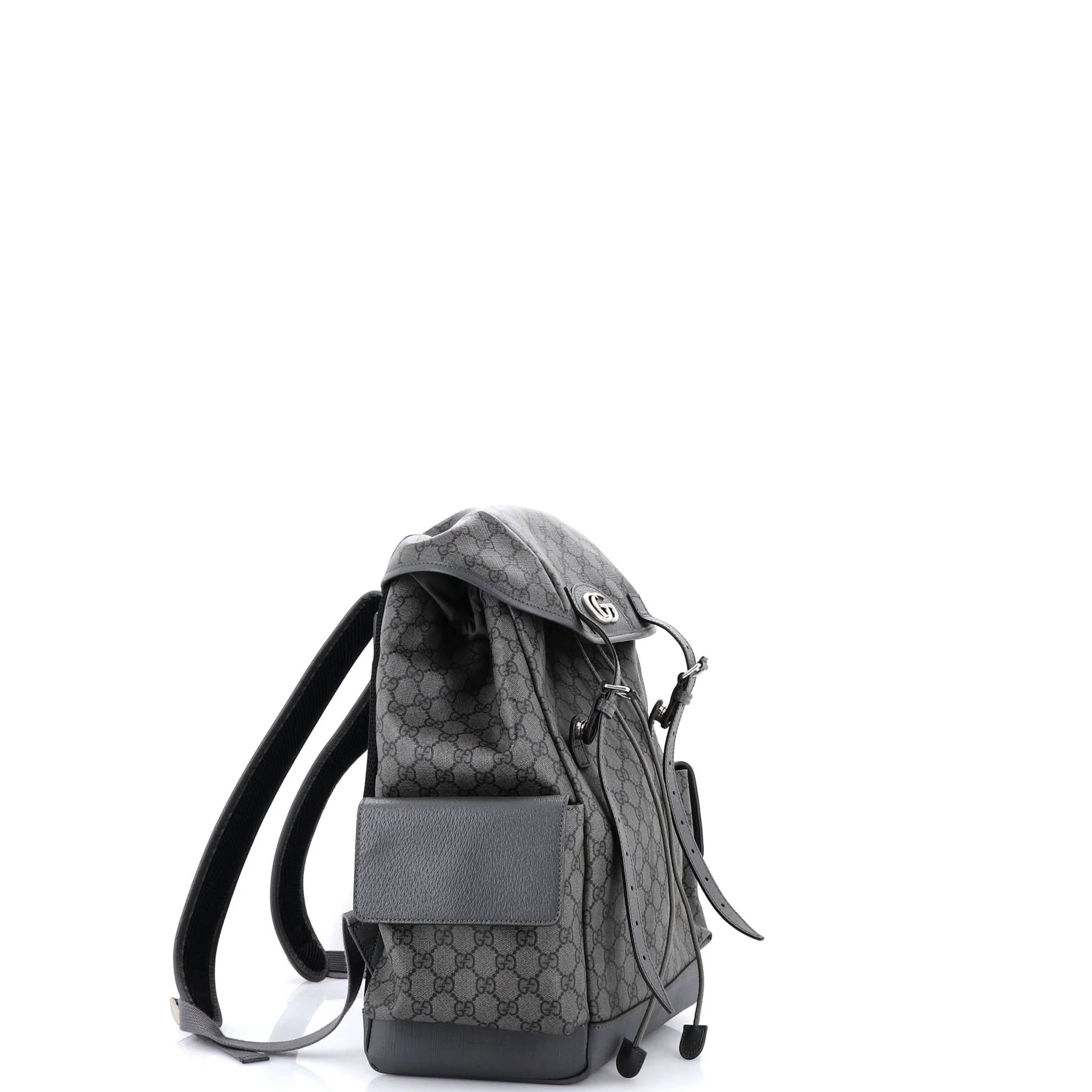 Ophidia Flap Backpack GG Coated Canvas Medium - Image 2