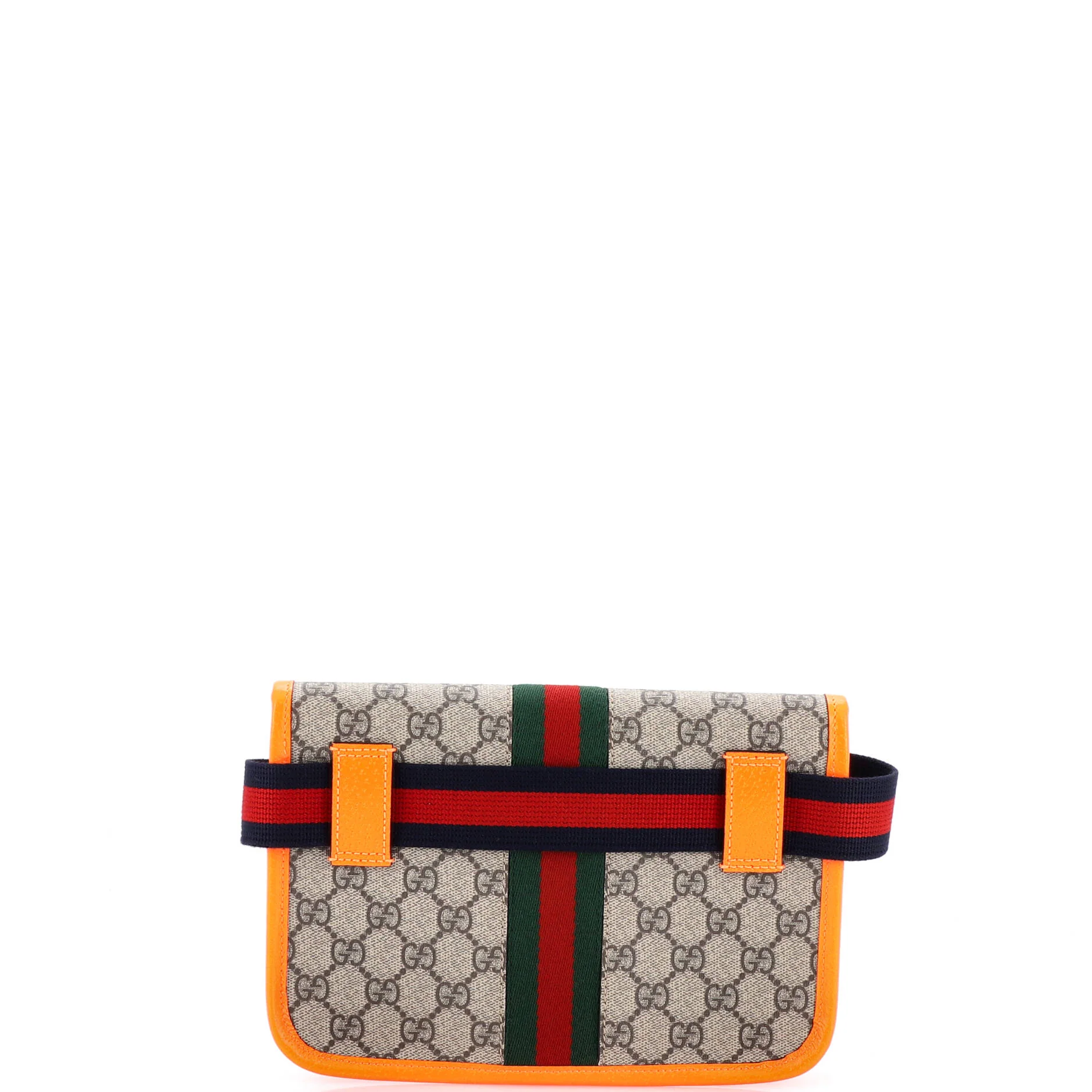 Ophidia Flap Belt Bag GG Coated Canvas with Leather - Image 3