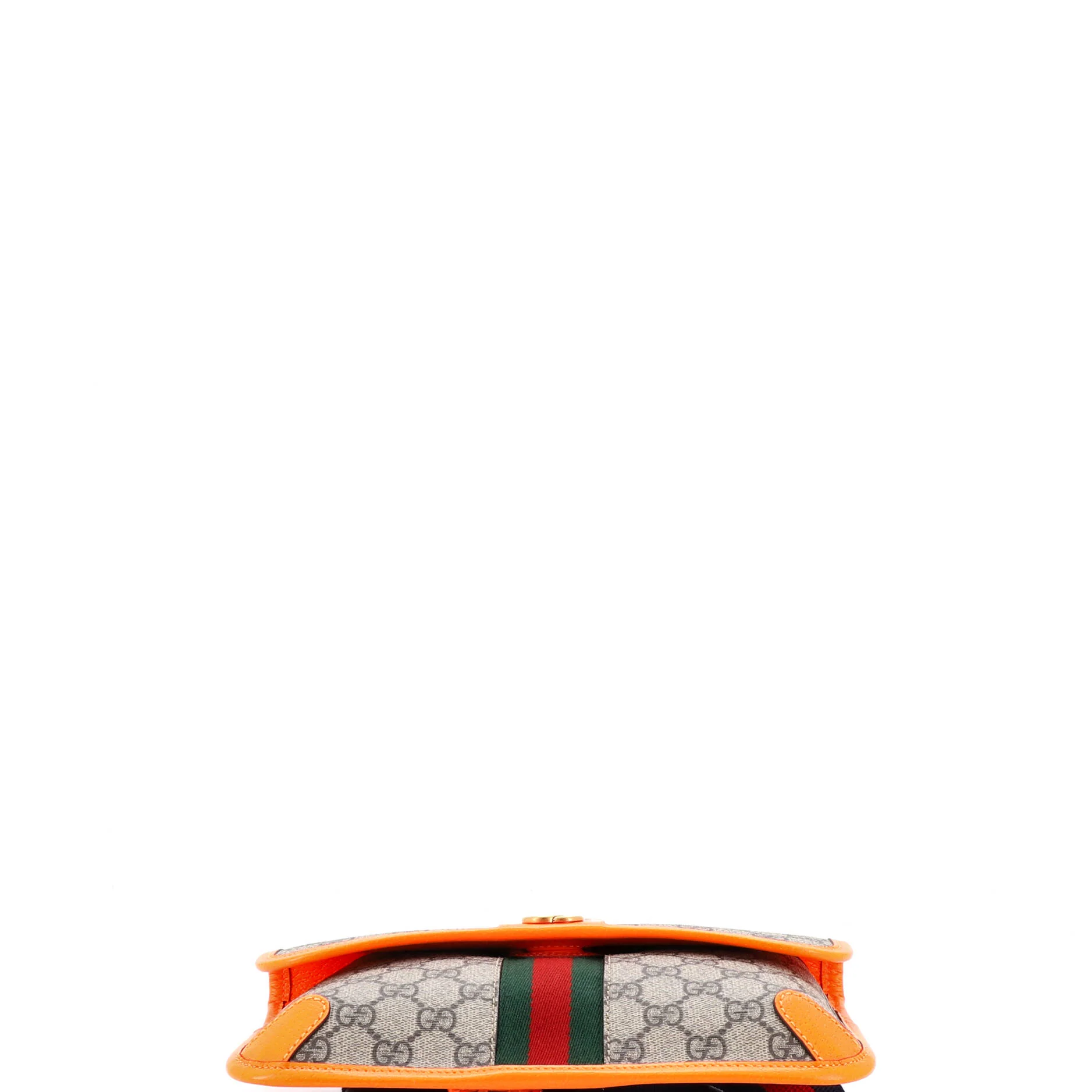 Ophidia Flap Belt Bag GG Coated Canvas with Leather - Image 4