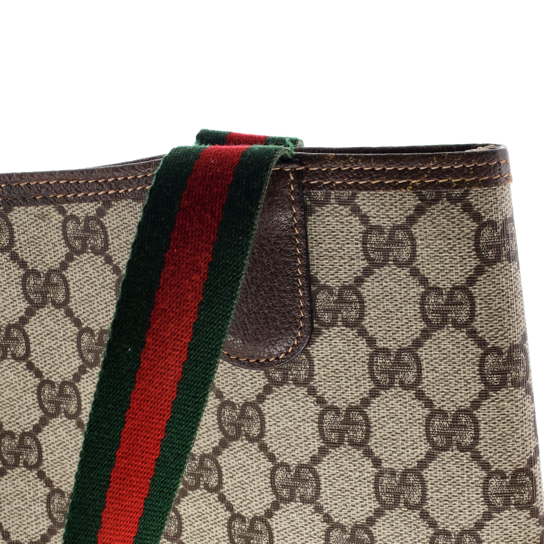 Ophidia Front Pocket Shopper Tote GG Coated Canvas Small - Image 7