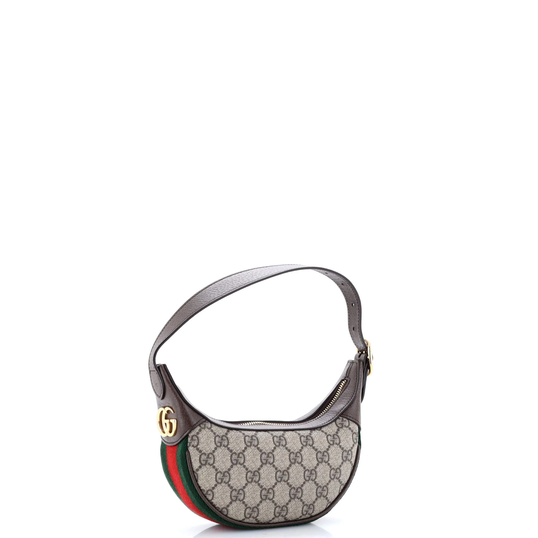 Ophidia Half Moon Bag GG Coated Canvas Mini - Image 2