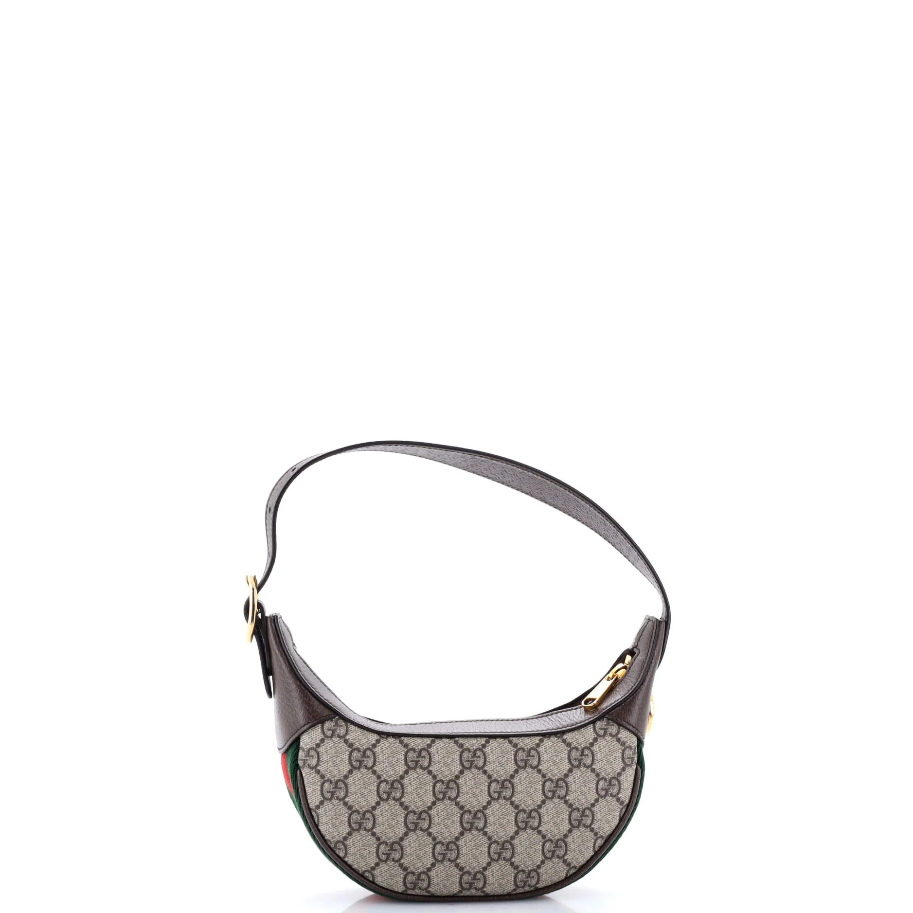 Ophidia Half Moon Bag GG Coated Canvas Mini - Image 3