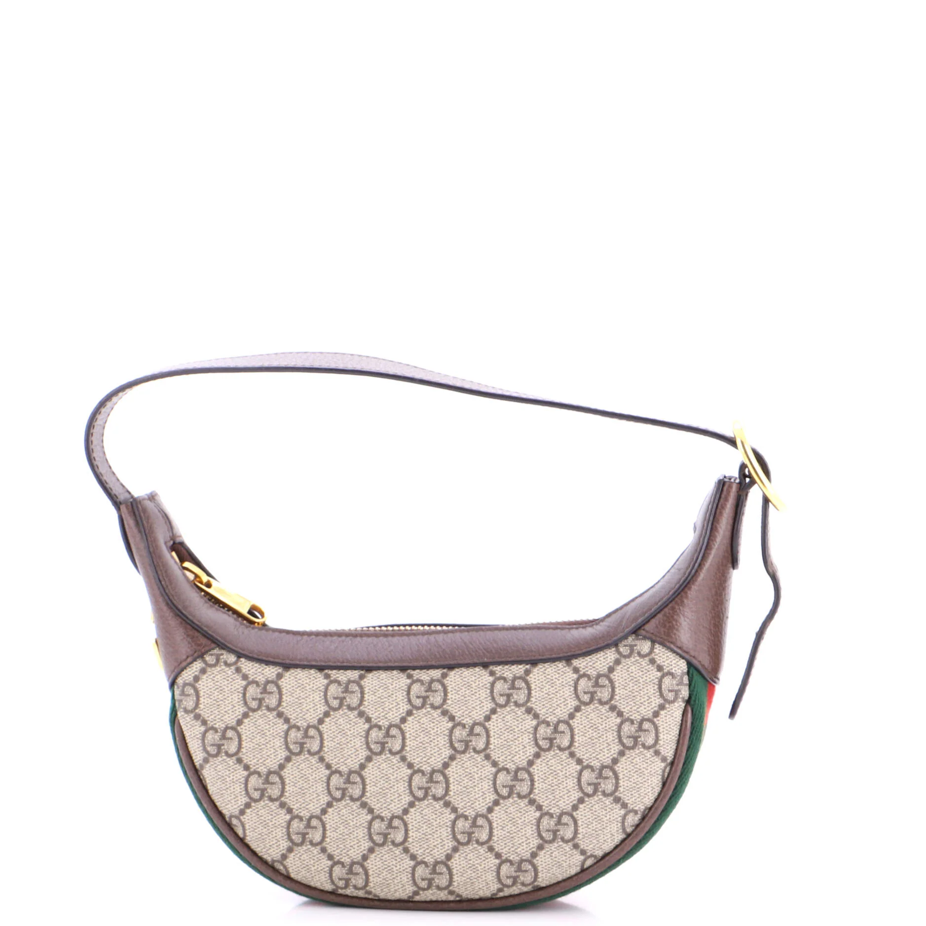 Ophidia Half Moon Bag GG Coated Canvas Mini