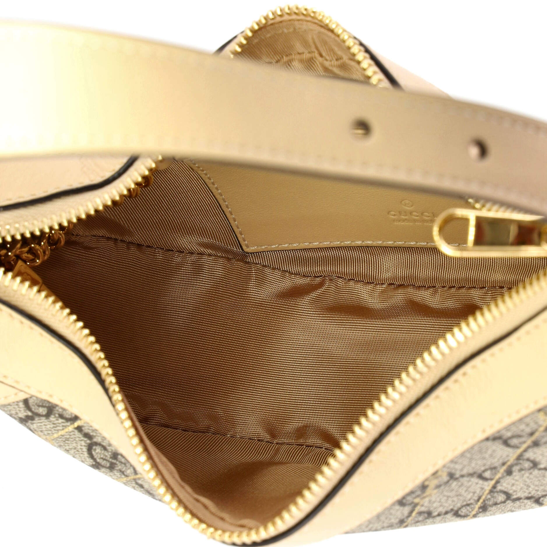 Ophidia Half Moon Bag Print GG Coated Canvas Mini - Image 5