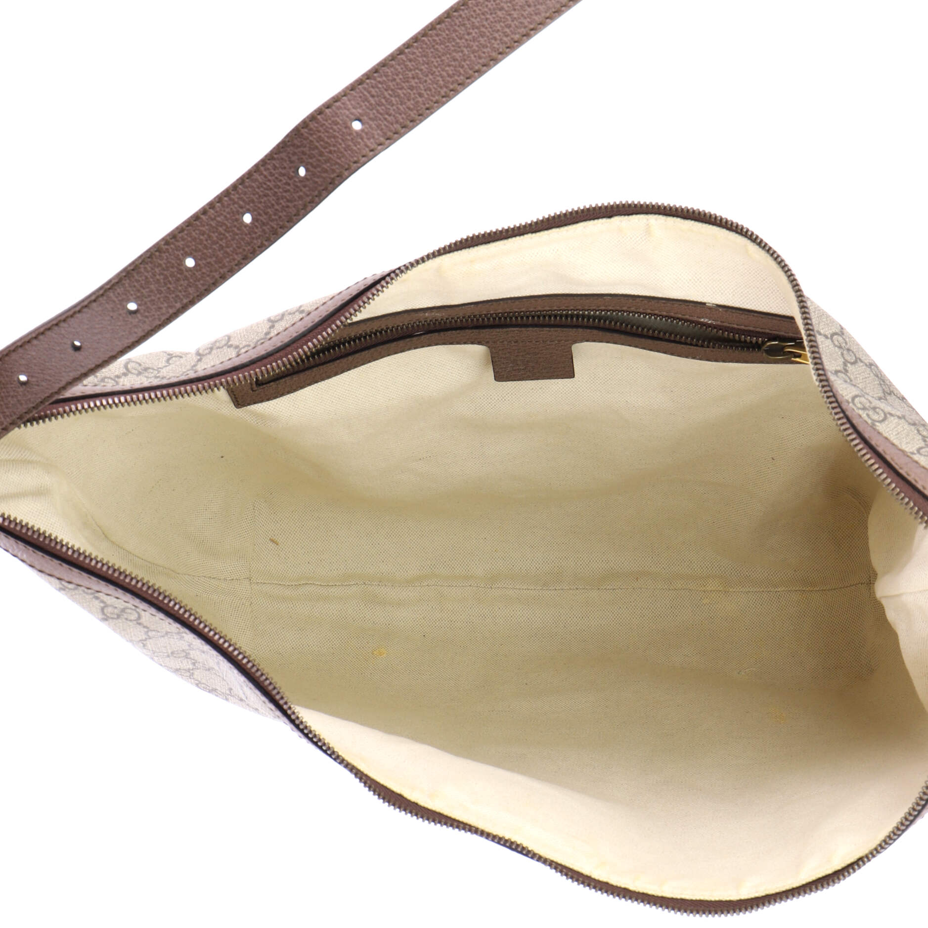 Ophidia Half Moon Hobo GG Coated Canvas Large - Image 5
