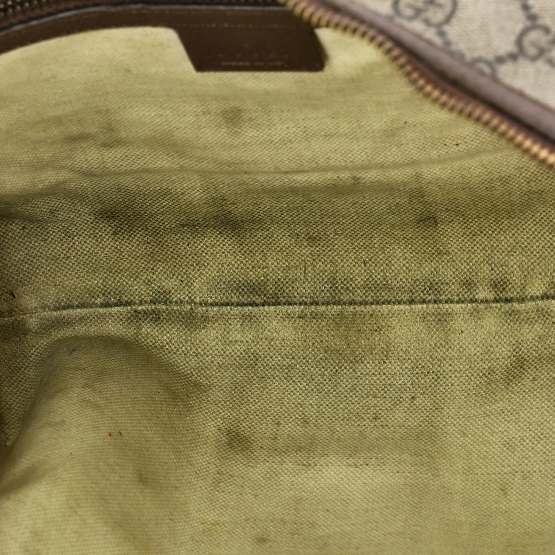 Ophidia Half Moon Hobo GG Coated Canvas Small - Image 5