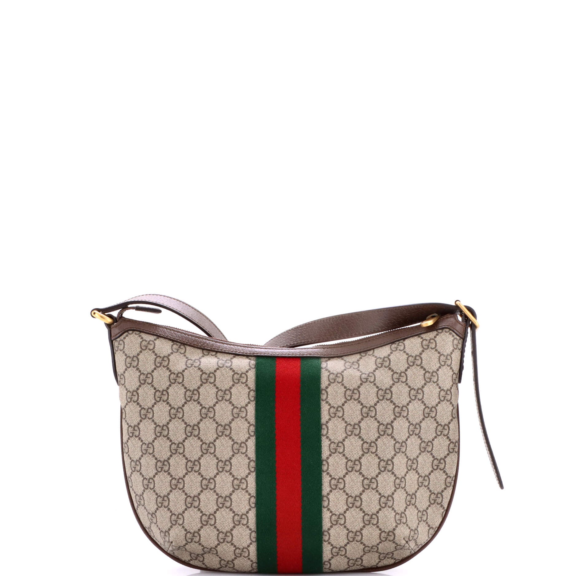 Ophidia Half Moon Hobo GG Coated Canvas Small - Image 3