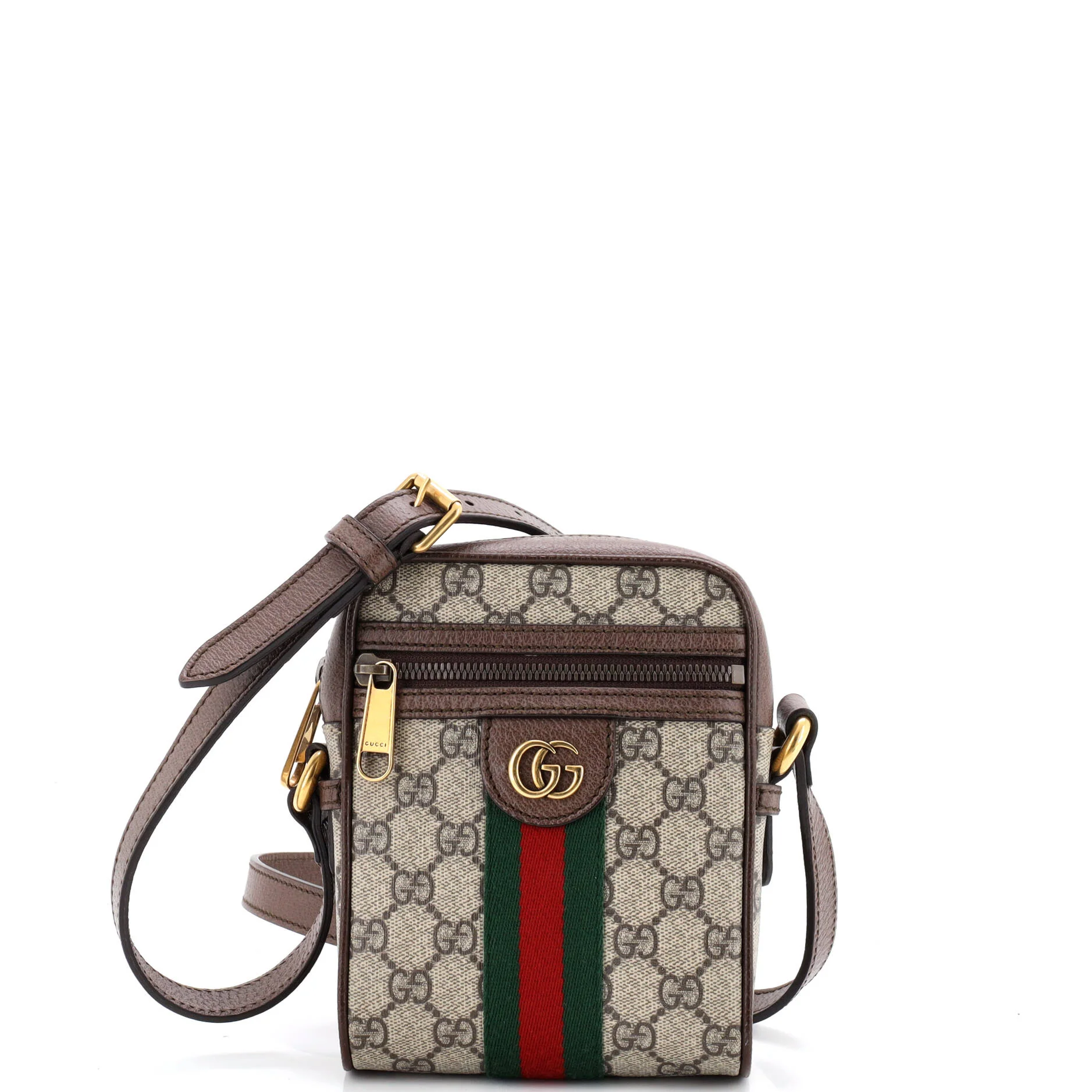 Ophidia Messenger Bag GG Coated Canvas Mini