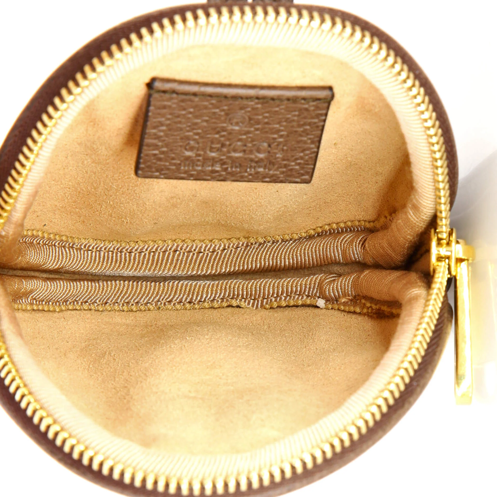 Ophidia Round Neck Pouch GG Coated Canvas Mini - Image 5