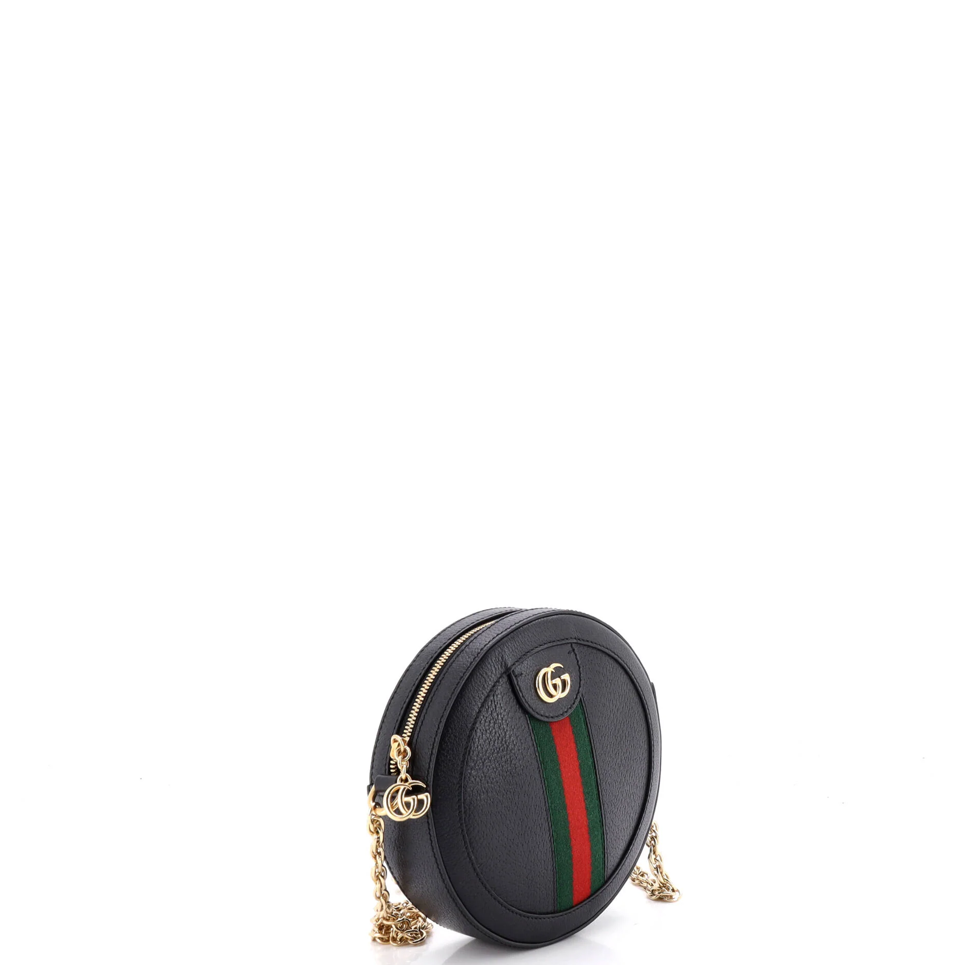 Ophidia Round Shoulder Bag Leather Mini - Image 2