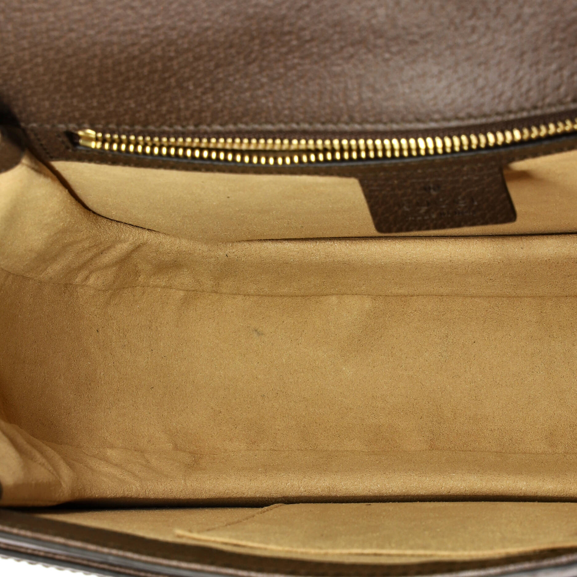Ophidia Saddle Flap Shoulder Bag GG Coated Canvas Small - Image 5