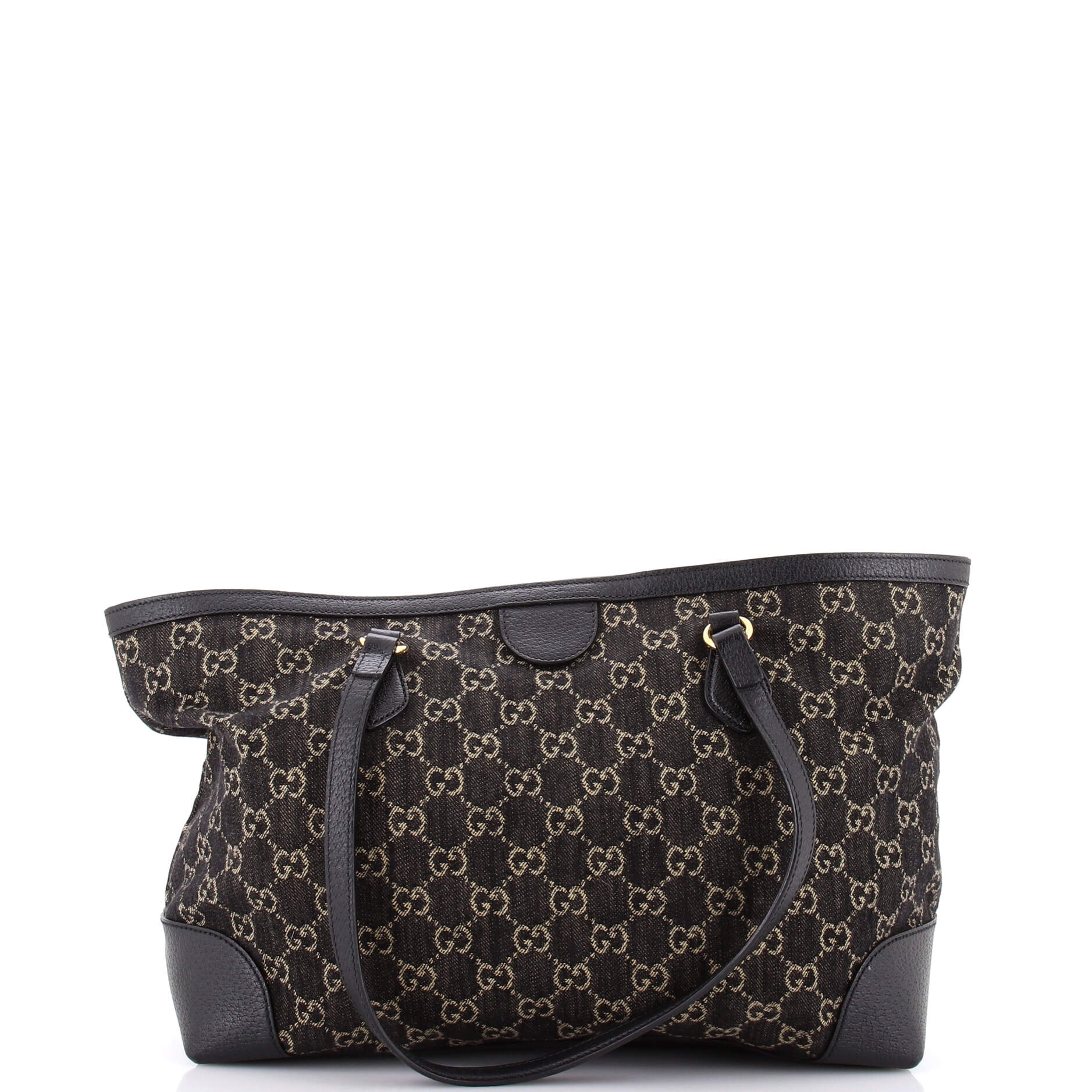 Ophidia Shopping Tote GG Denim Medium - Image 3