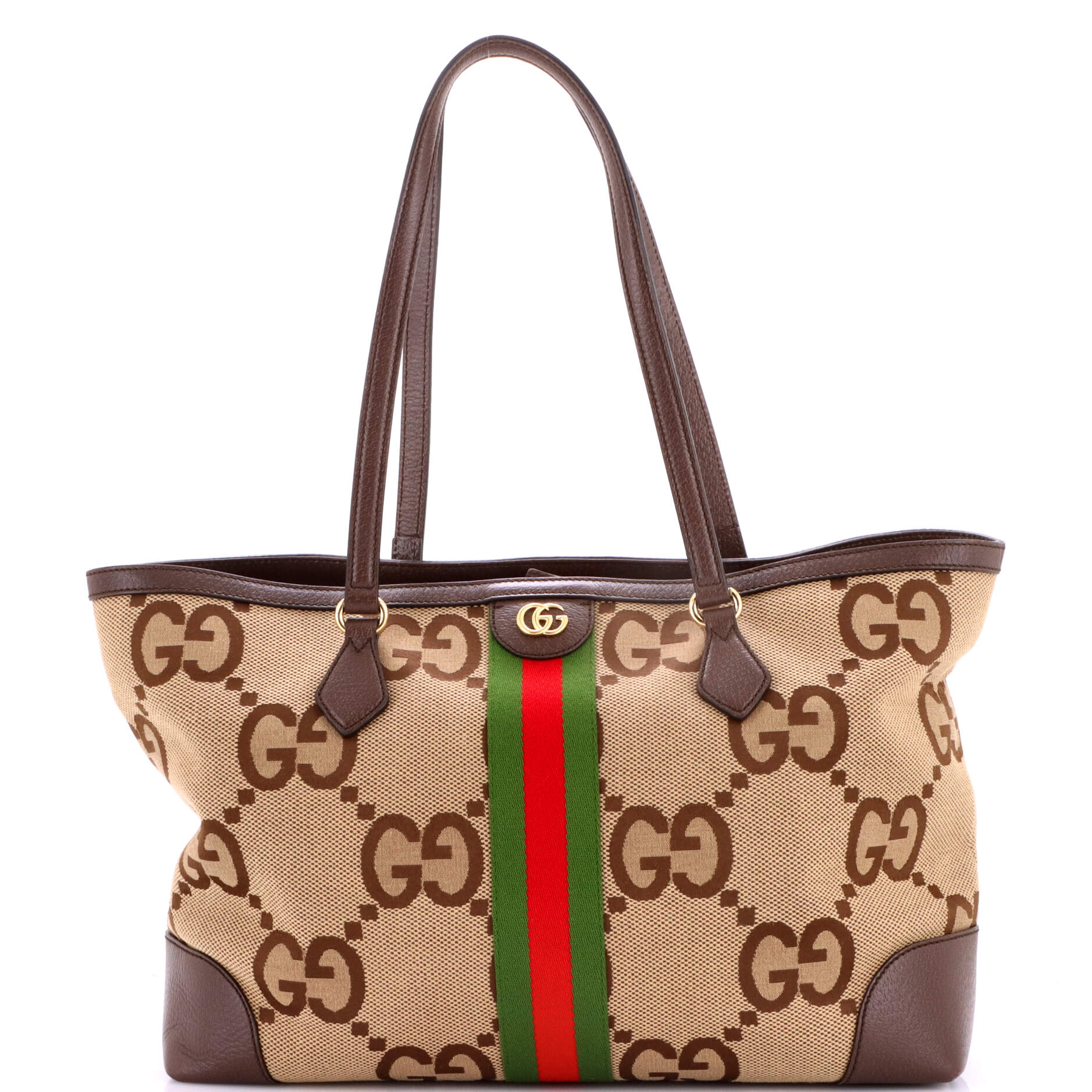 Ophidia Shopping Tote Jumbo GG Canvas Medium